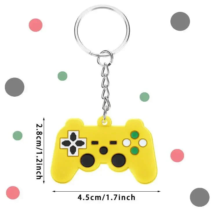 Video Game Controller Keychains – 10 Mini Retro Game Accessories for Gamers