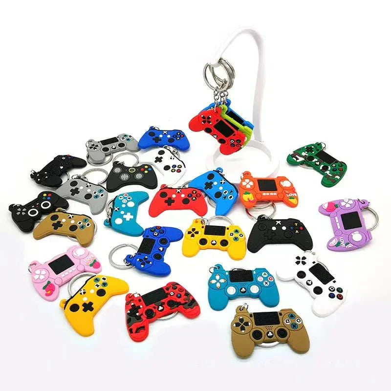 Video Game Controller Keychains – 10 Mini Retro Game Accessories for Gamers