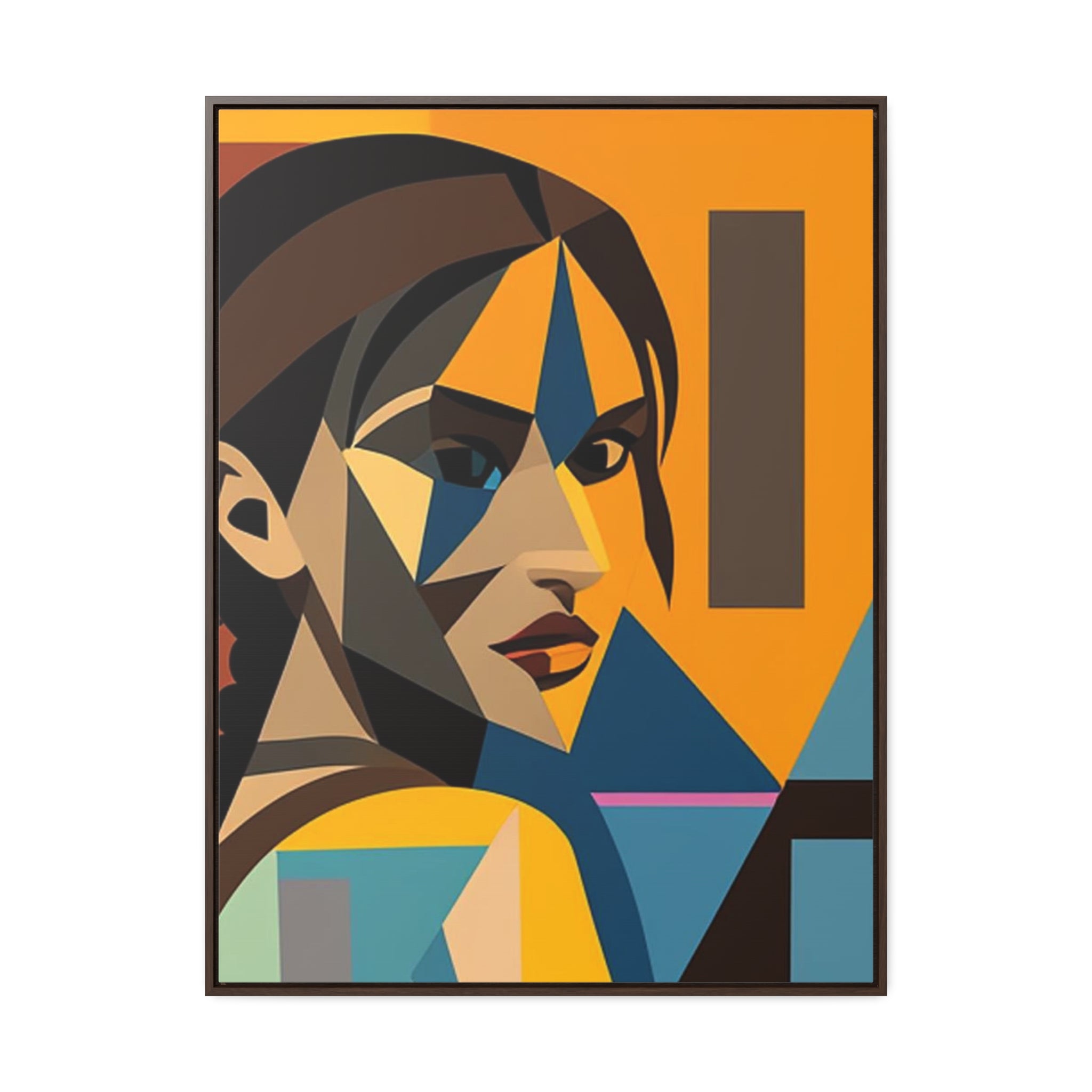 Gallery Canvas Wrap – Tomb Raider Decor Featuring Lara Croft Artwork