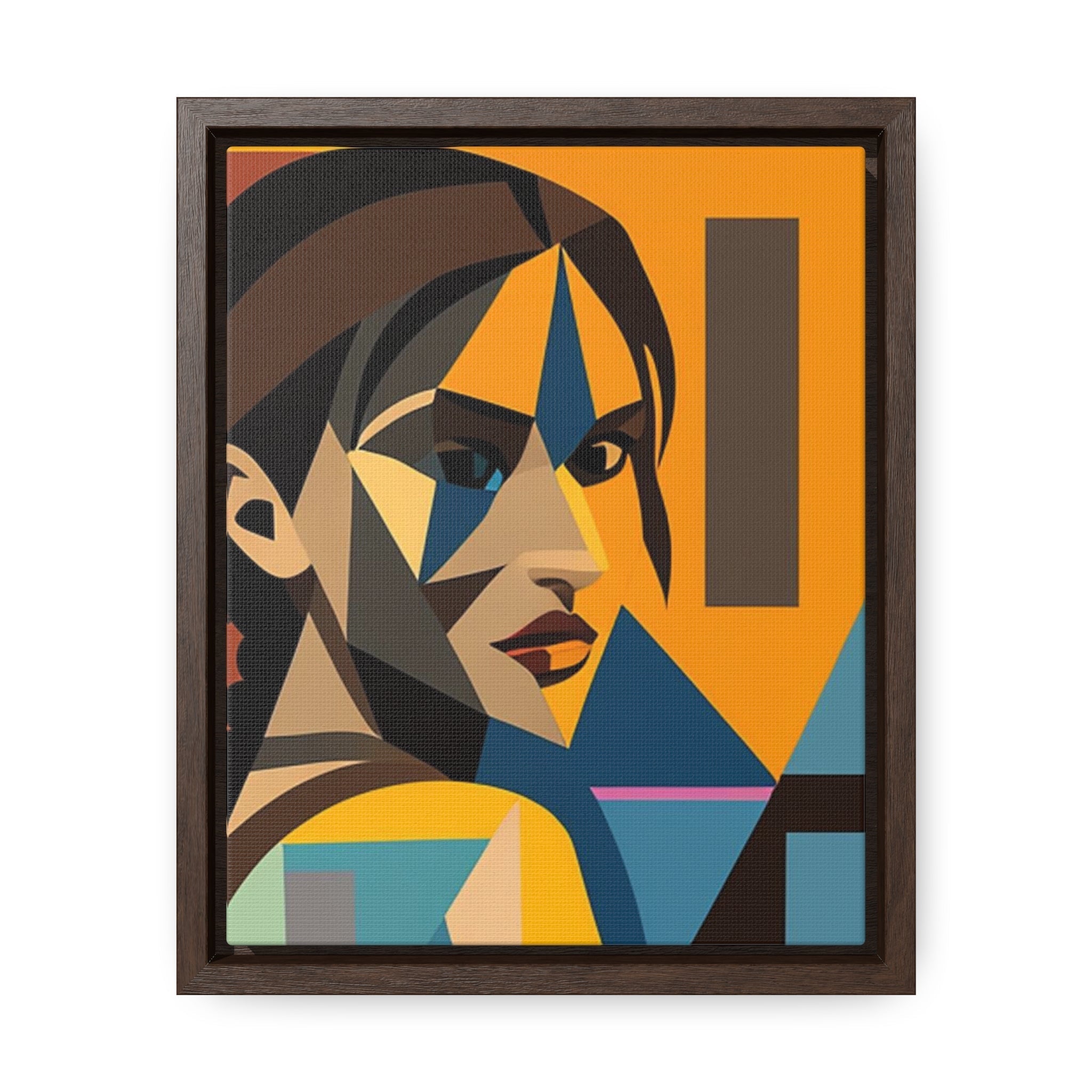 Gallery Canvas Wrap – Tomb Raider Decor Featuring Lara Croft Artwork