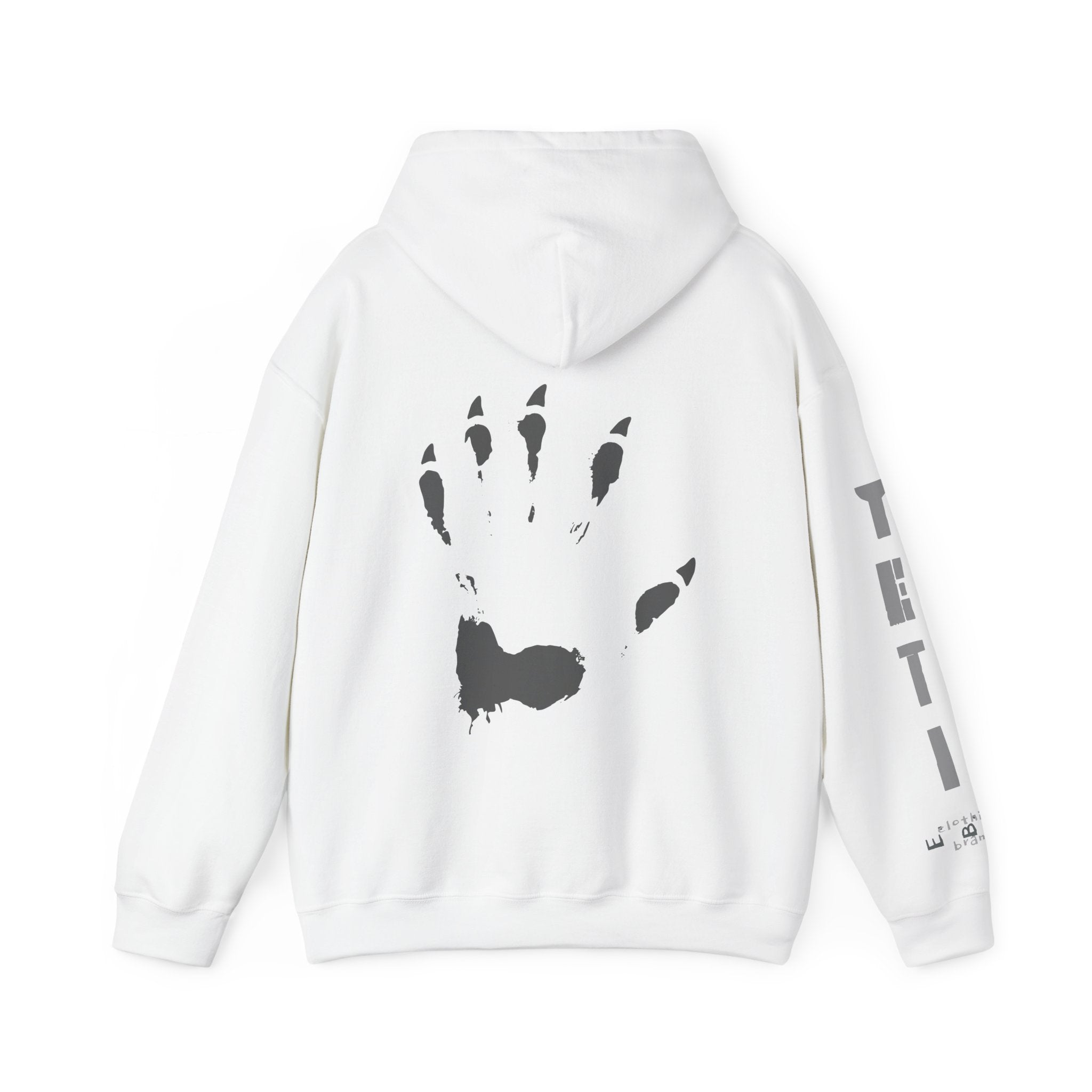 Yeti Claw Unisex Hoodie, Bigfoot Sweatshirt, Sasquatch Pullover, Cryptid Jumper, Monster Hooded Top, EBO Design