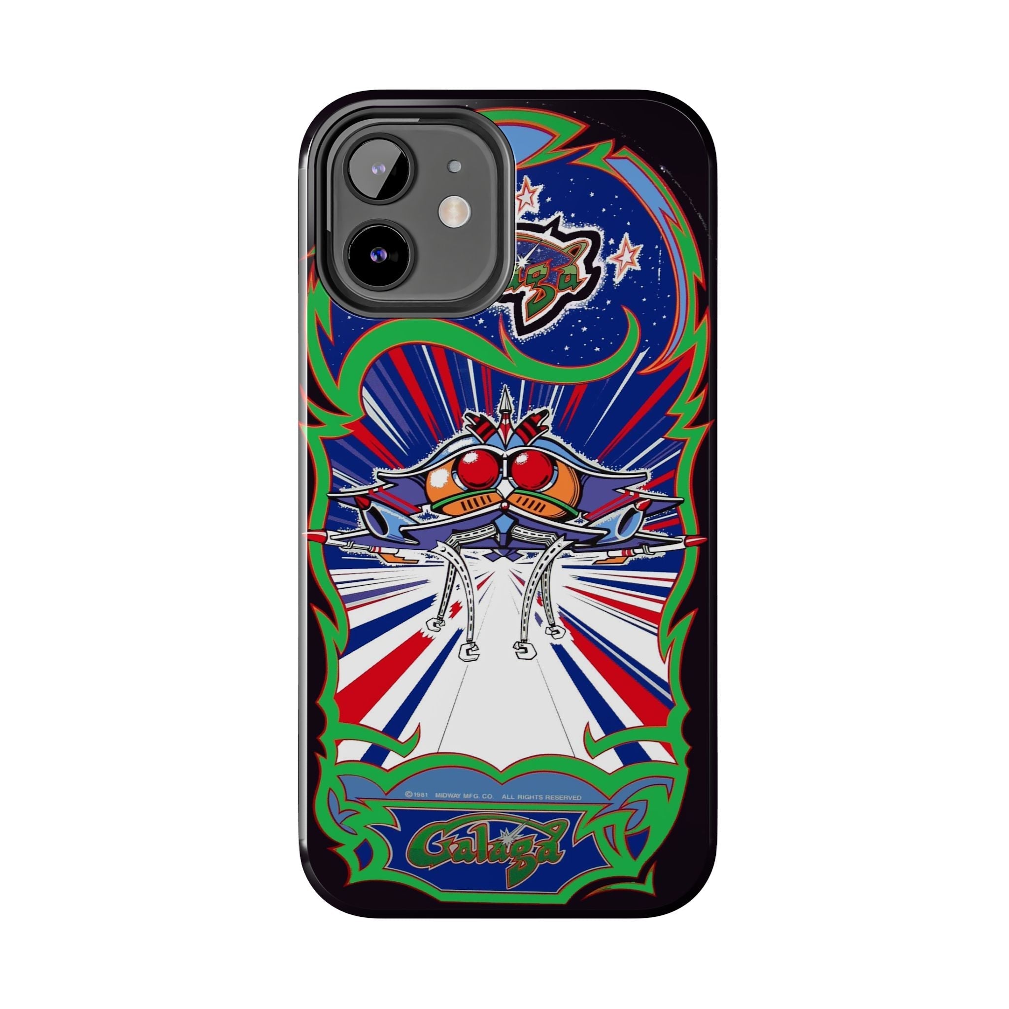 Galaga inspired Classic Arcade Tough Phone Cases