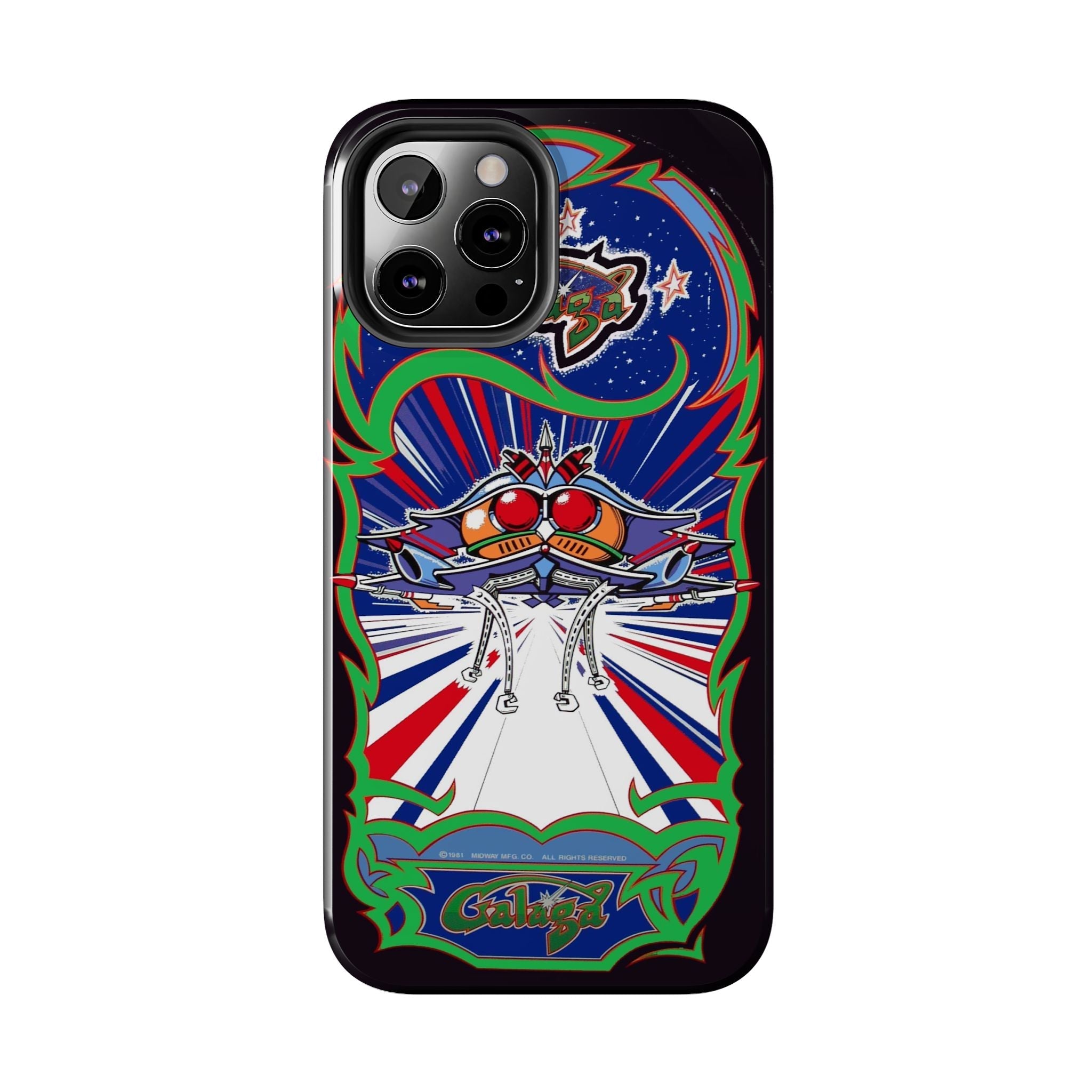 Galaga inspired Classic Arcade Tough Phone Cases