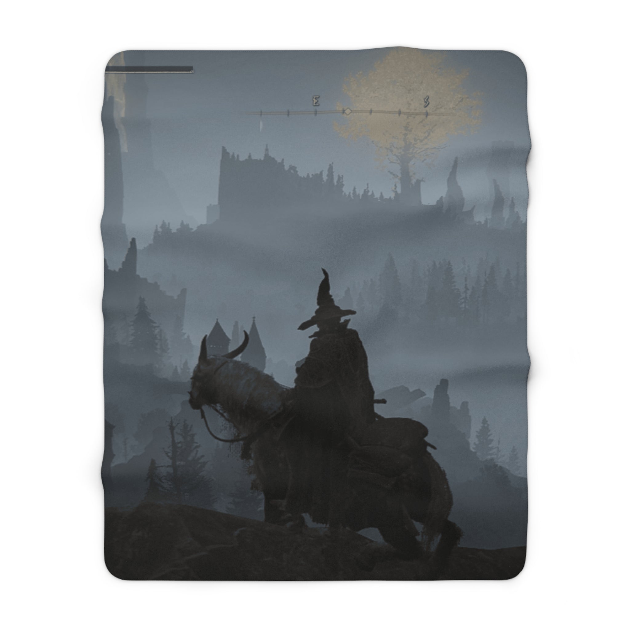 Sherpa Fleece Blanket - Cozy Plush Warm Throw with Durable Hemmed Edges