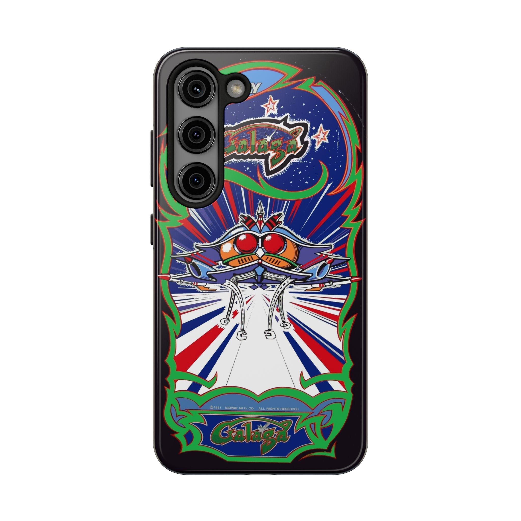 Galaga inspired Classic Arcade Tough Phone Cases