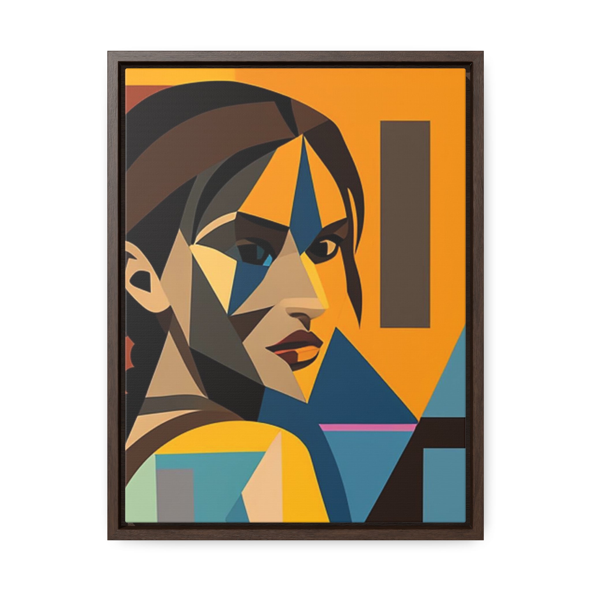 Gallery Canvas Wrap – Tomb Raider Decor Featuring Lara Croft Artwork