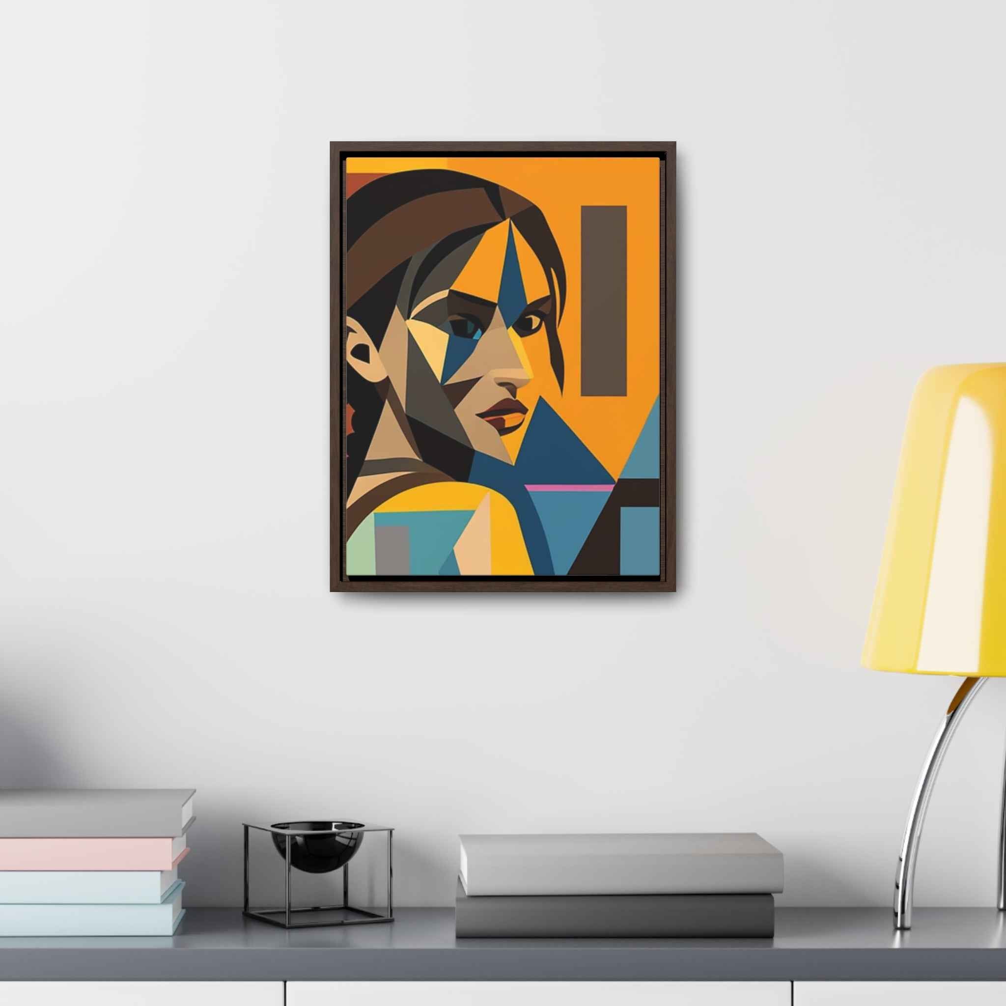 Gallery Canvas Wrap - Tomb Raider Canvas Wrap - Lara Croft Vertical Frame