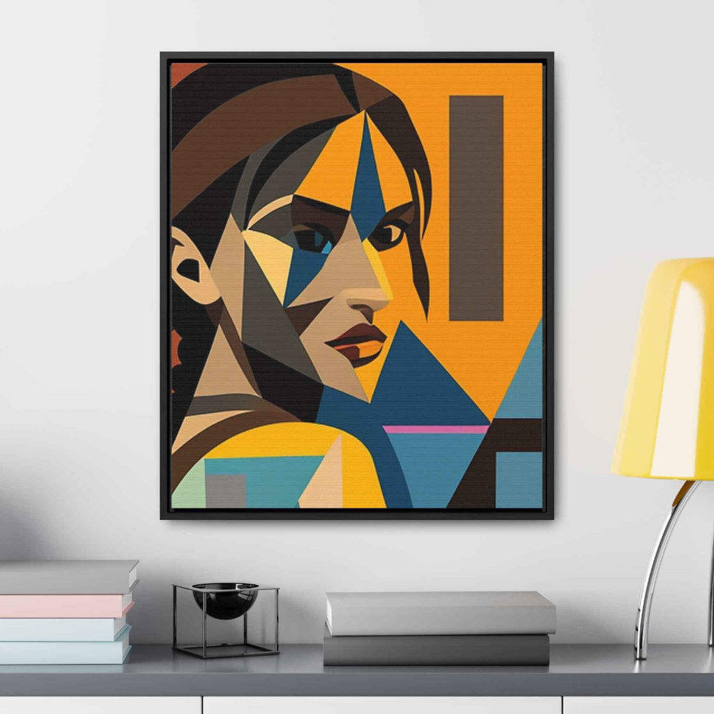 Gallery Canvas Wrap - Tomb Raider Canvas Wrap - Lara Croft Vertical Frame