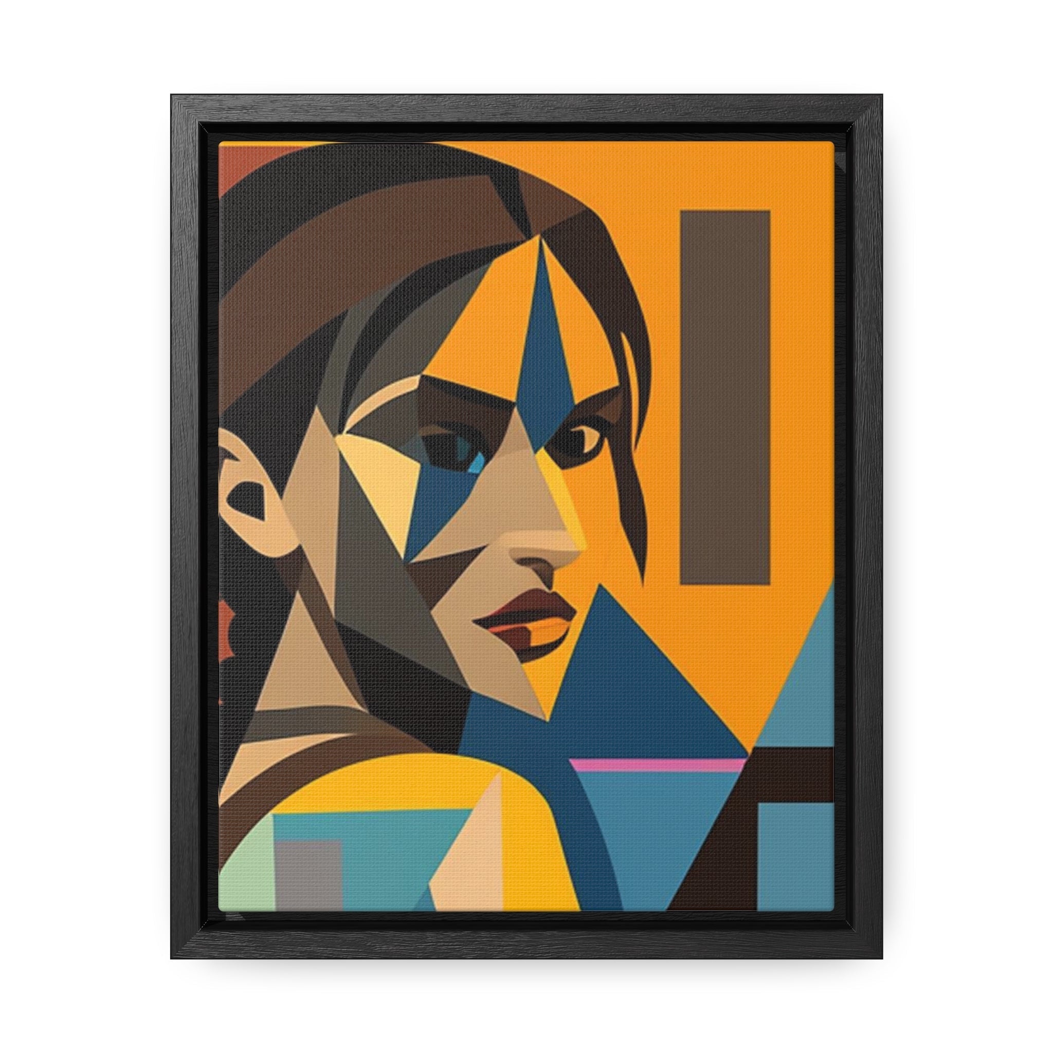 Gallery Canvas Wrap – Tomb Raider Decor Featuring Lara Croft Artwork