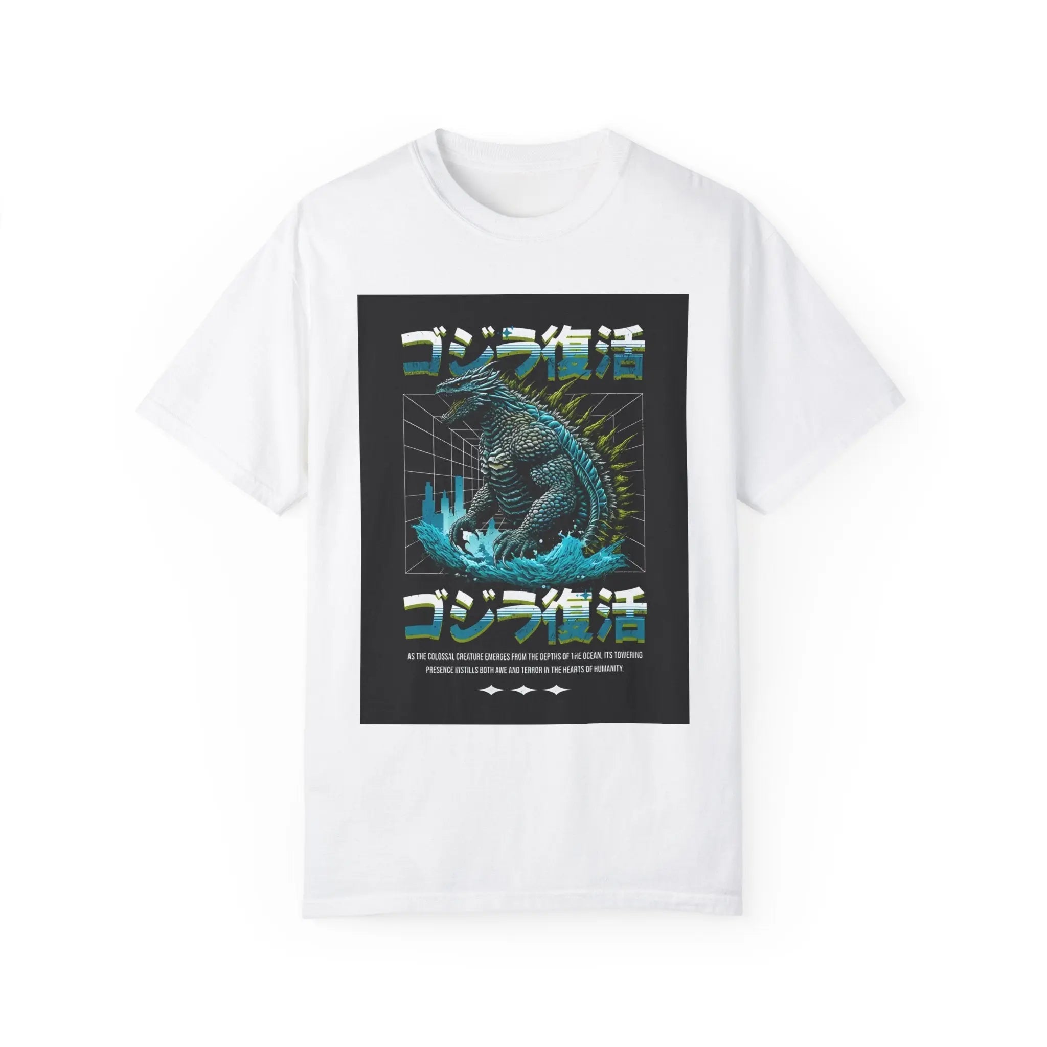 Garment Dyed T-Shirt - Unisex Cotton Tee With Soft Washed Cotton & Relaxed Fit Shirt