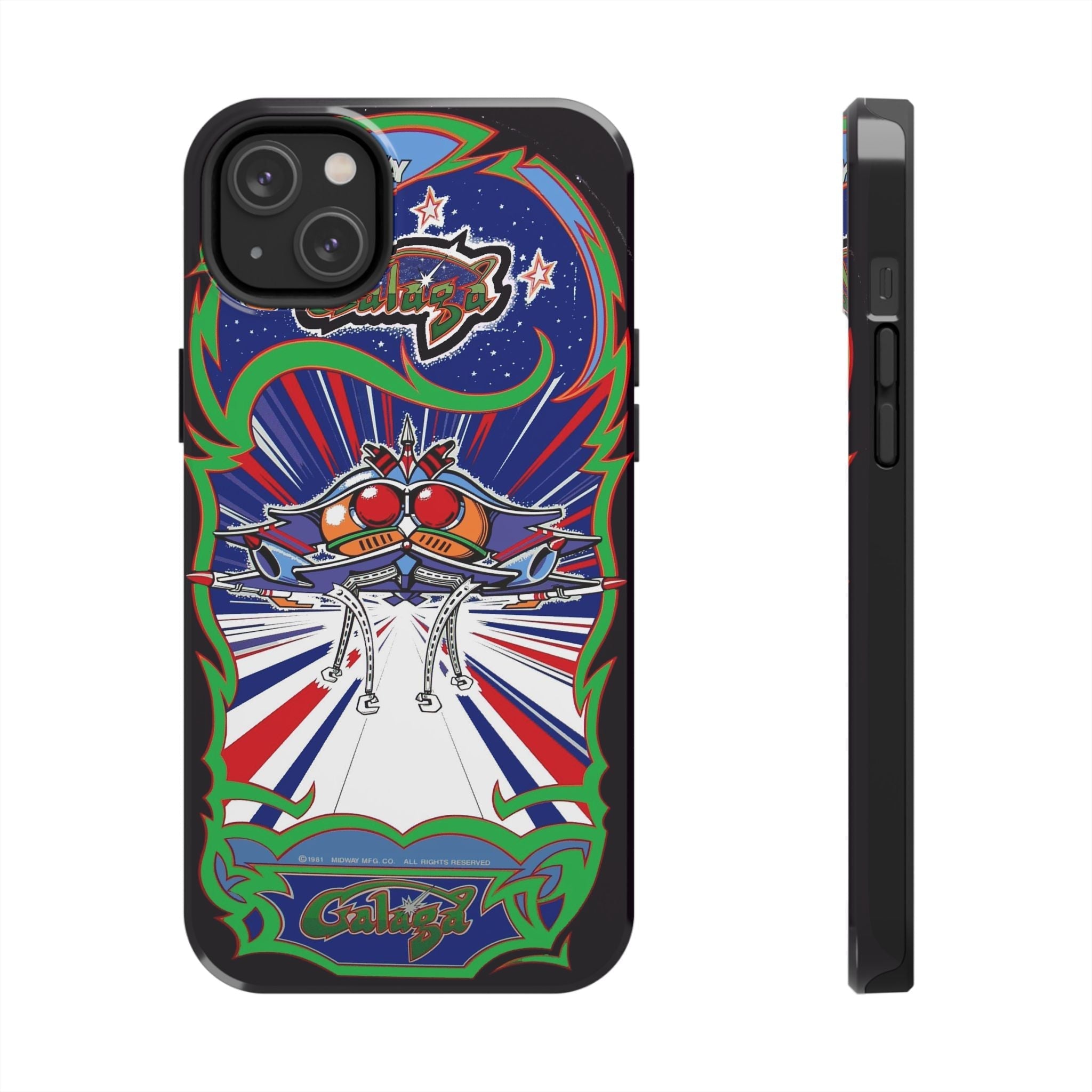 Galaga inspired Classic Arcade Tough Phone Cases