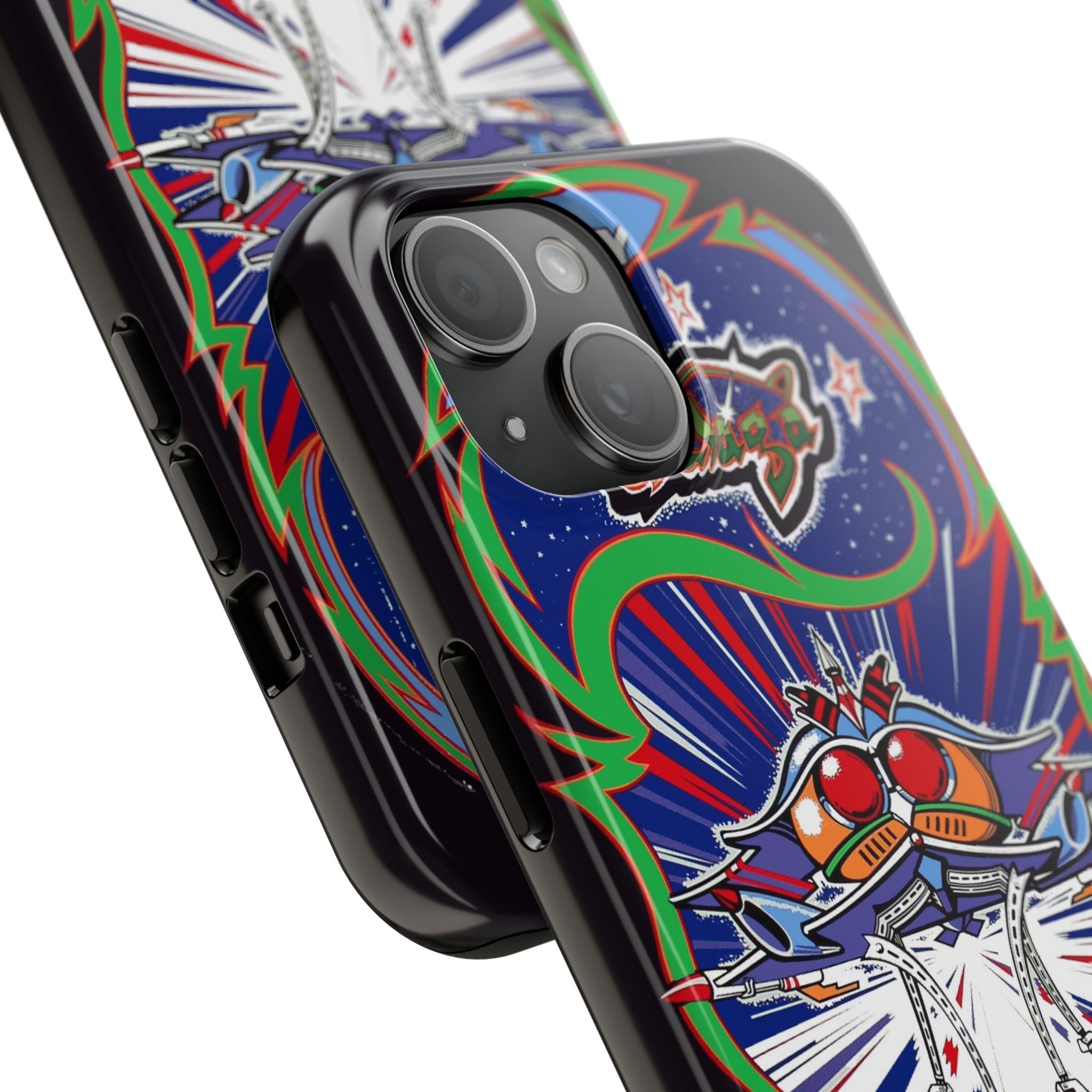 Galaga inspired Classic Arcade Tough Phone Cases
