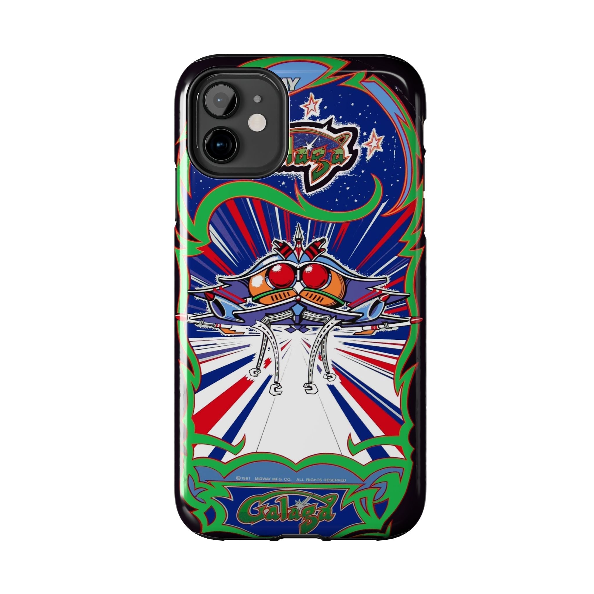 Galaga inspired Classic Arcade Tough Phone Cases