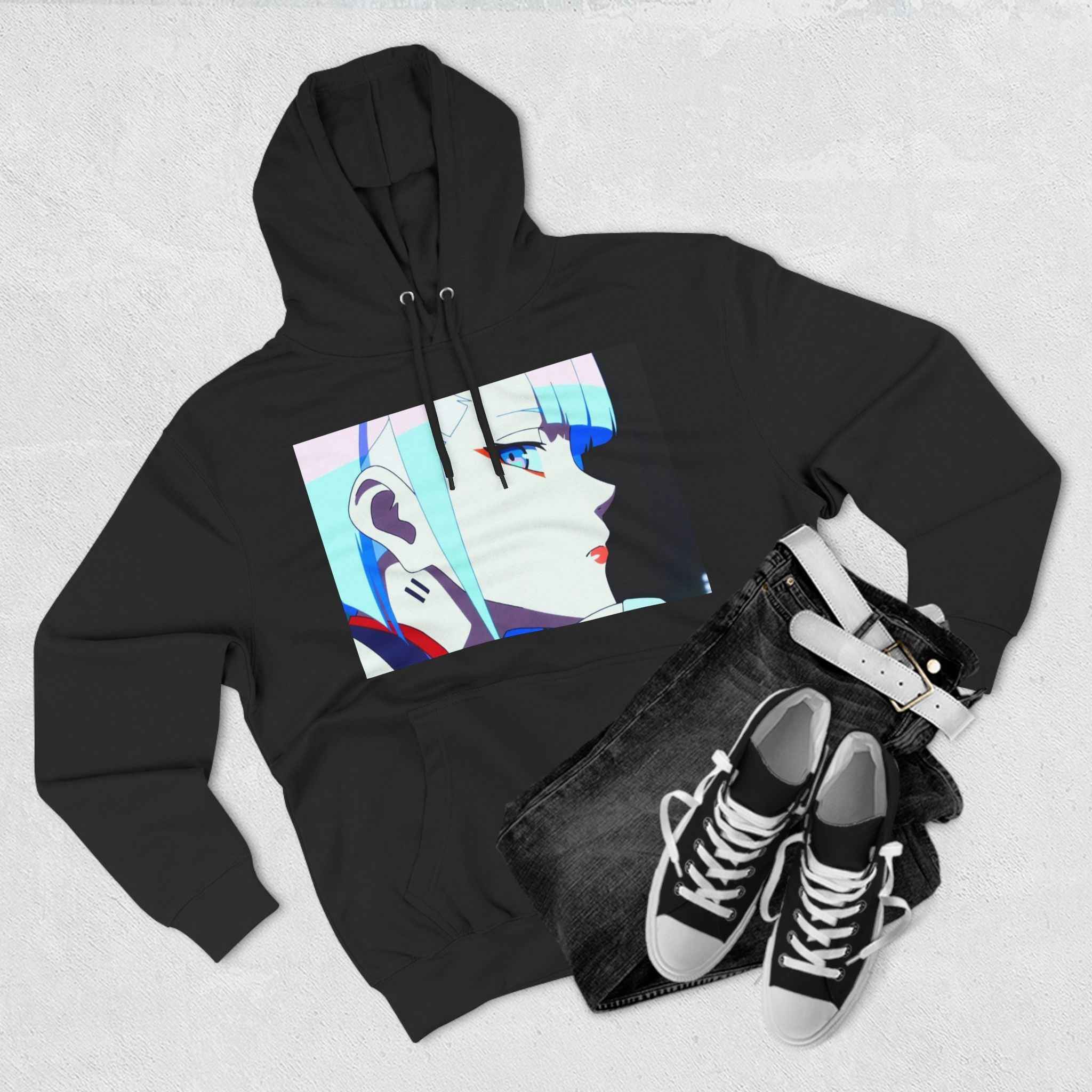 Cyberpunk Hoodie – Unisex Pullover With Durable Drawstring Hood & Kangaroo Pocket