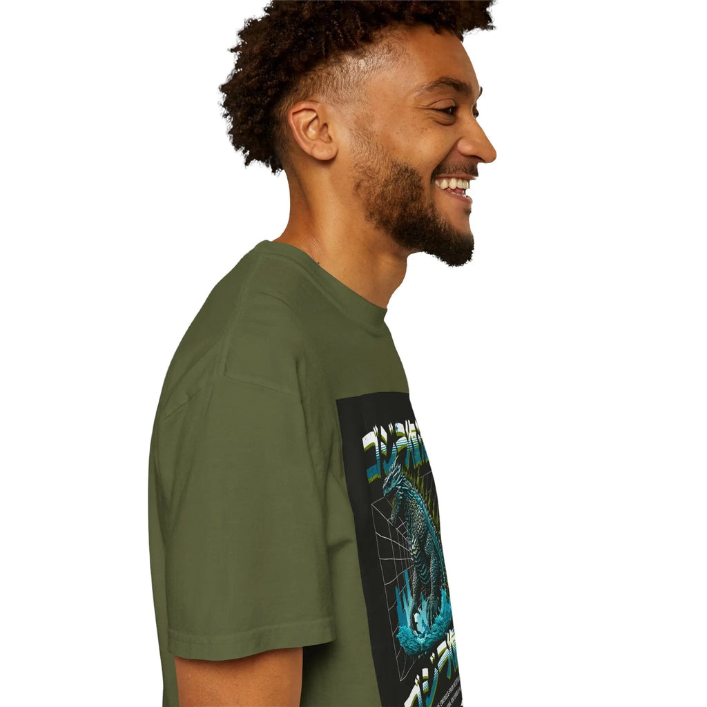 Garment Dyed T-Shirt - Unisex Cotton Tee With Soft Washed Cotton & Relaxed Fit Shirt