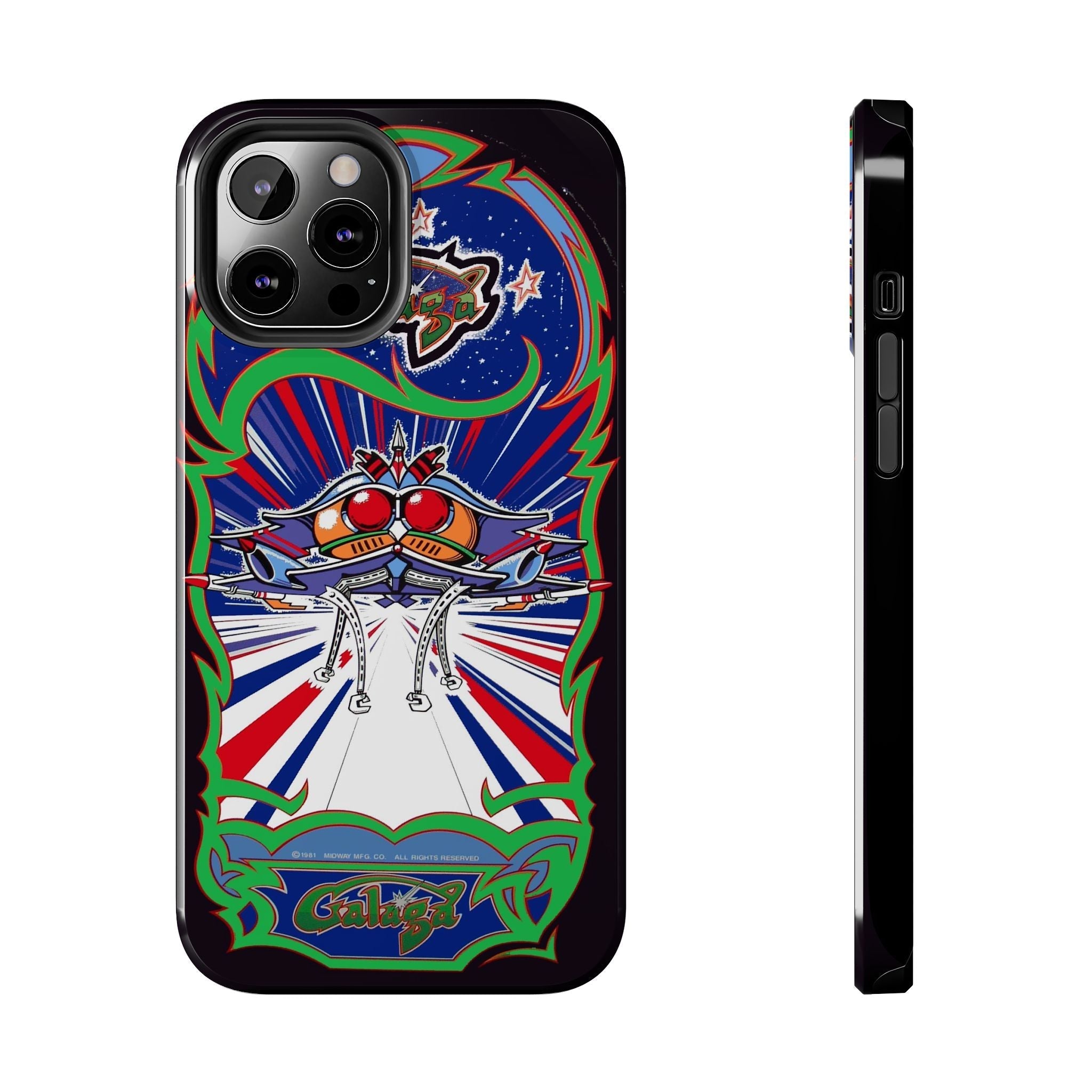 Galaga inspired Classic Arcade Tough Phone Cases