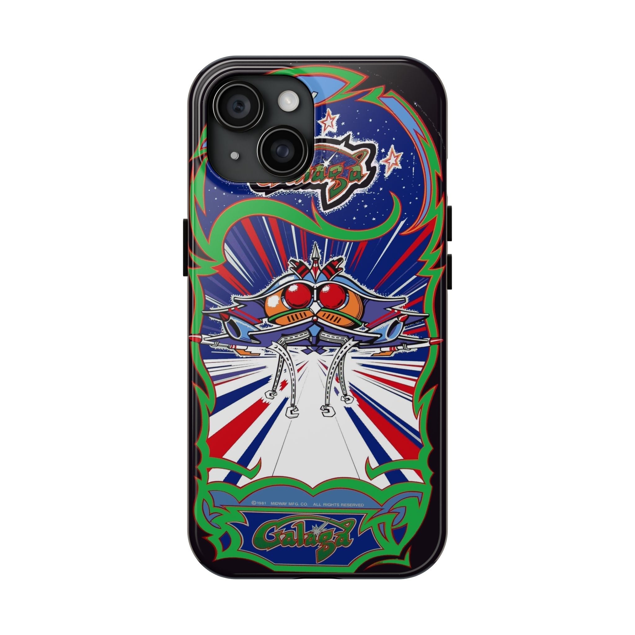 Galaga inspired Classic Arcade Tough Phone Cases