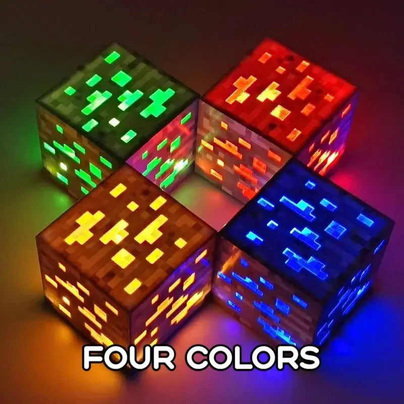 Upgraded Rechargeable Ore Lamp with Touch and Clap Features