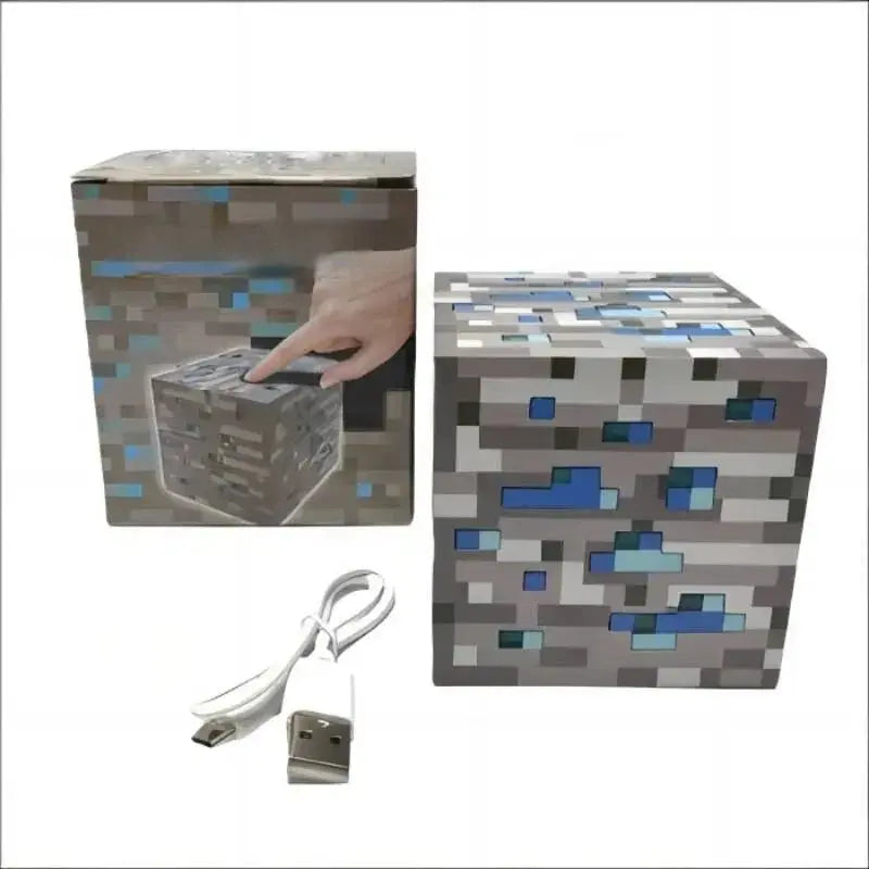 Upgraded Rechargeable Ore Lamp with Touch and Clap Features