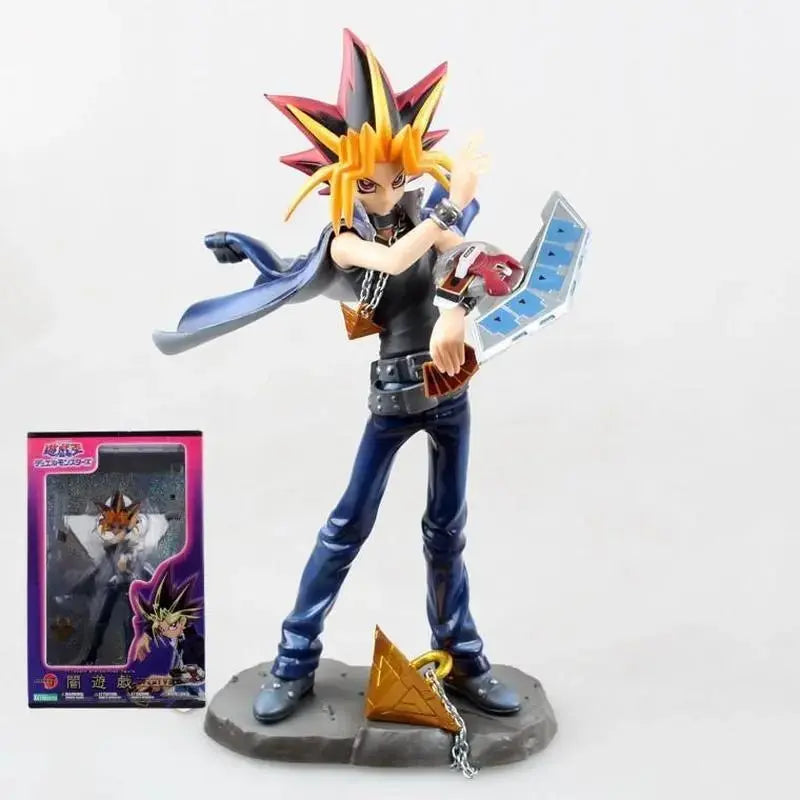 20cm Anime Yu-Gi-Oh! Figure, Yugioh Model Dolls, Manga Yugi Muto Pharaoh Atem Action Figure, Collectible Christmas Toy Gift.