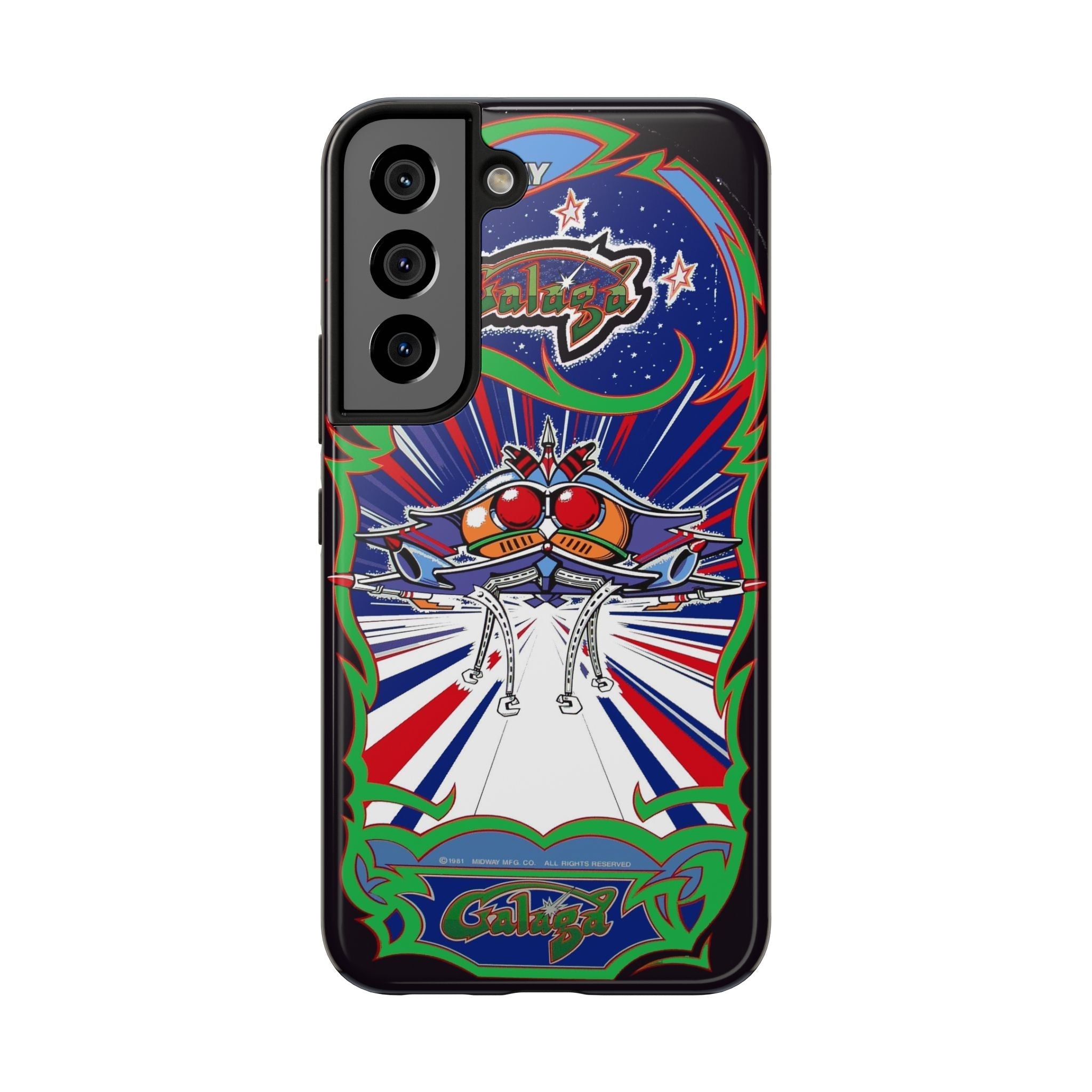 Galaga inspired Classic Arcade Tough Phone Cases