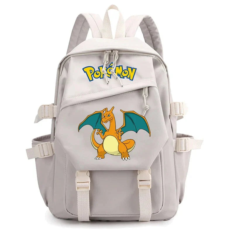 3-Piece Set: Pokemon Backpack School Bookbags