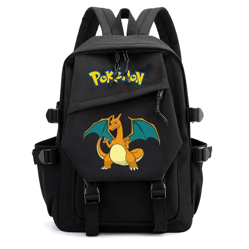 3-Piece Set: Pokemon Backpack School Bookbags