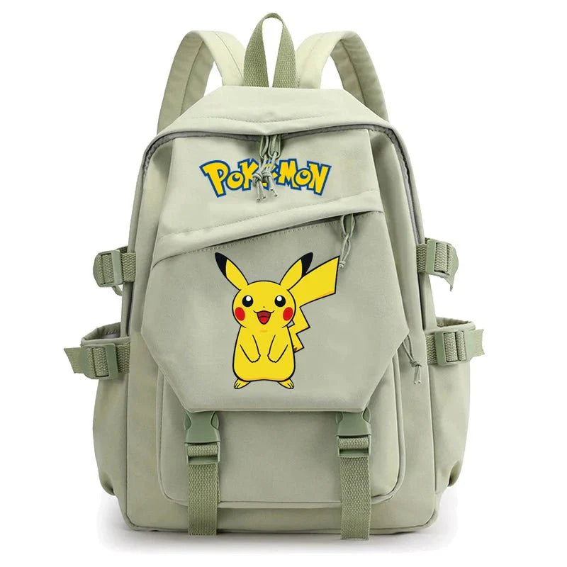 3-Piece Set: Pokemon Backpack School Bookbags