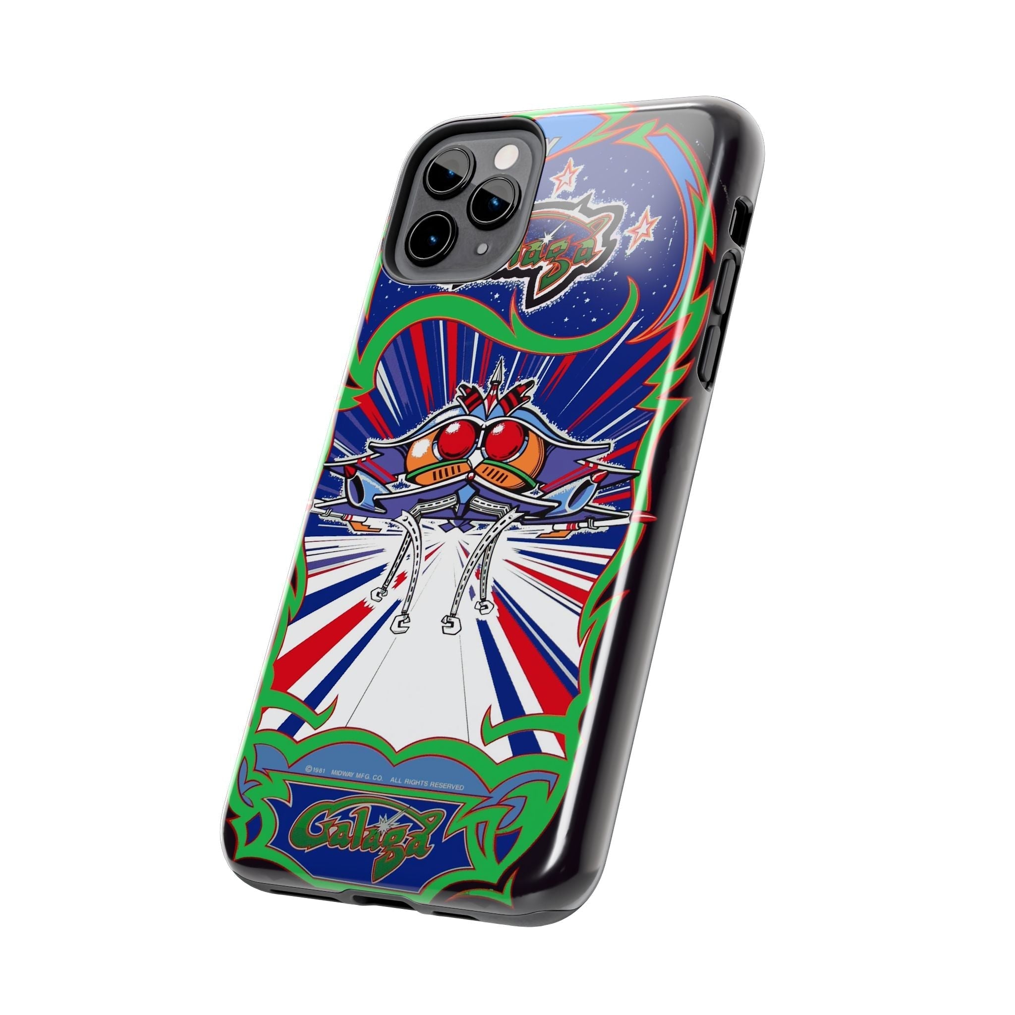 Galaga inspired Classic Arcade Tough Phone Cases