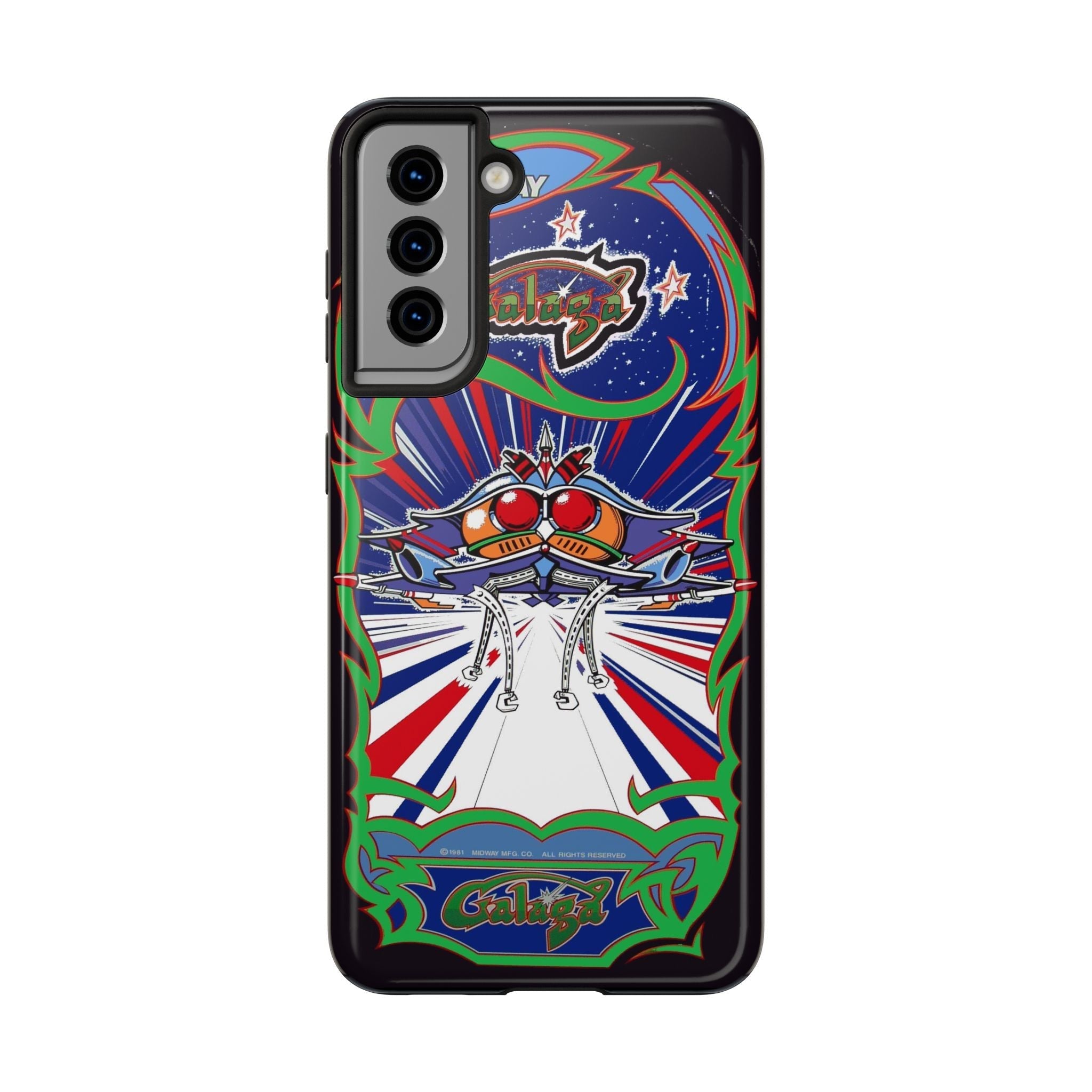 Galaga inspired Classic Arcade Tough Phone Cases