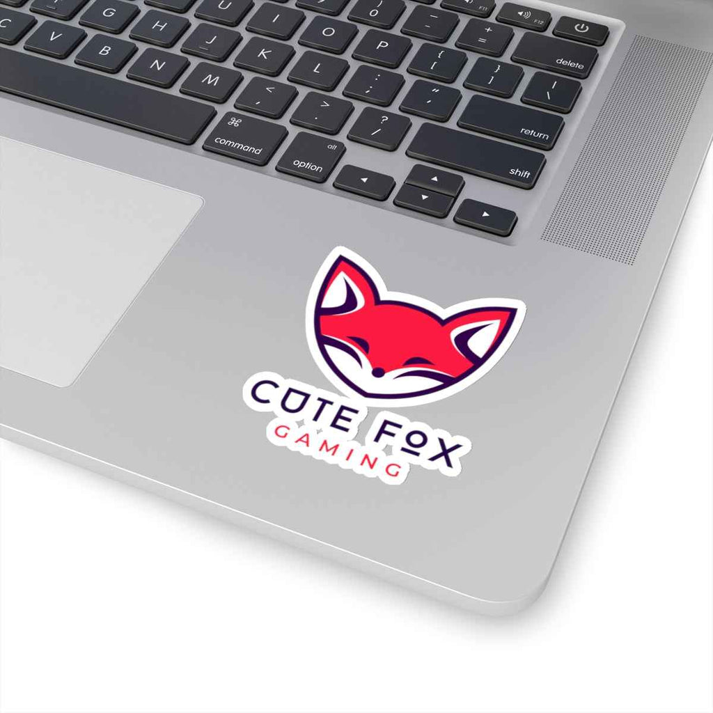 Cute Fox Stickers - Durable Vinyl Kiss Cut Stickers for Gaming & Laptop Decor