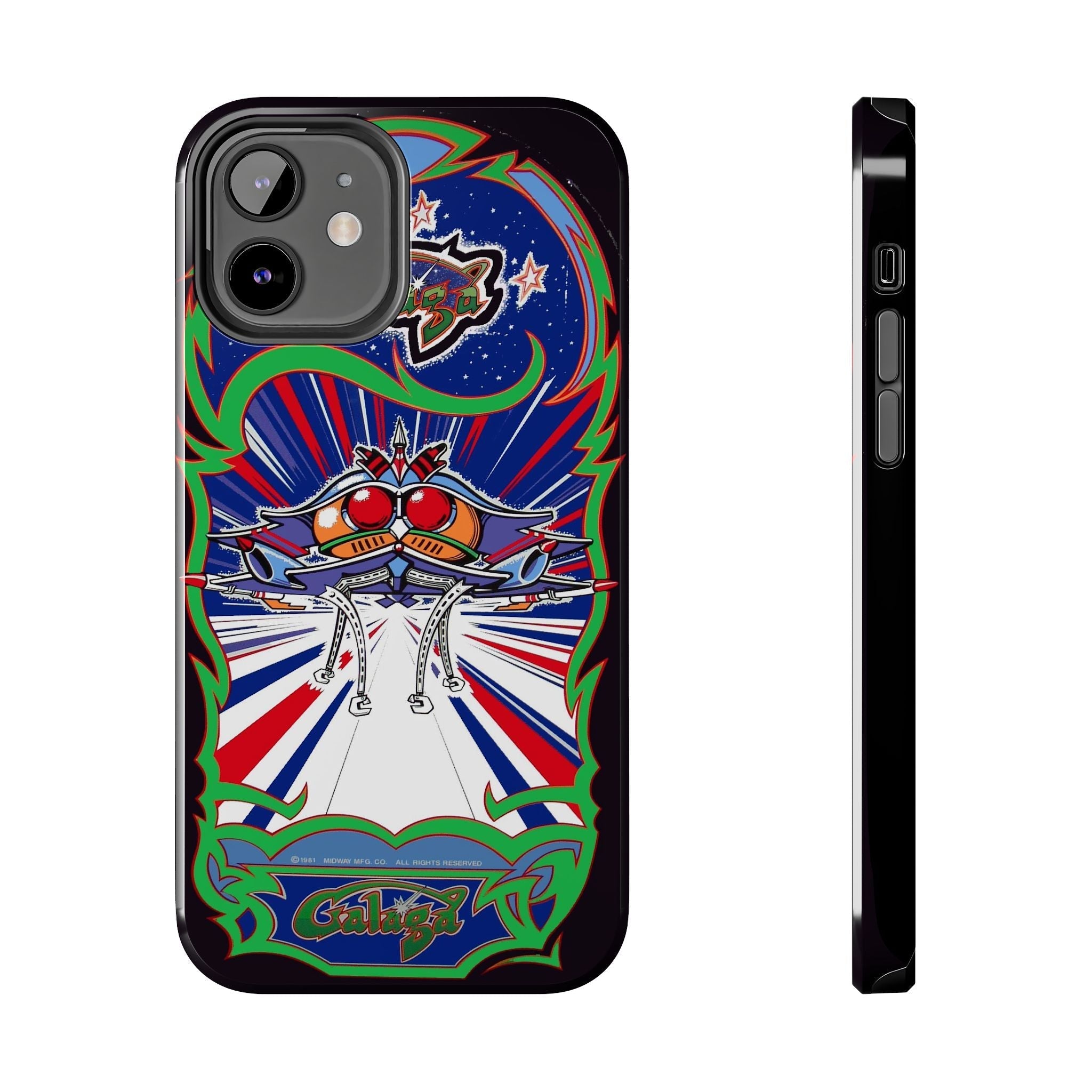 Galaga inspired Classic Arcade Tough Phone Cases