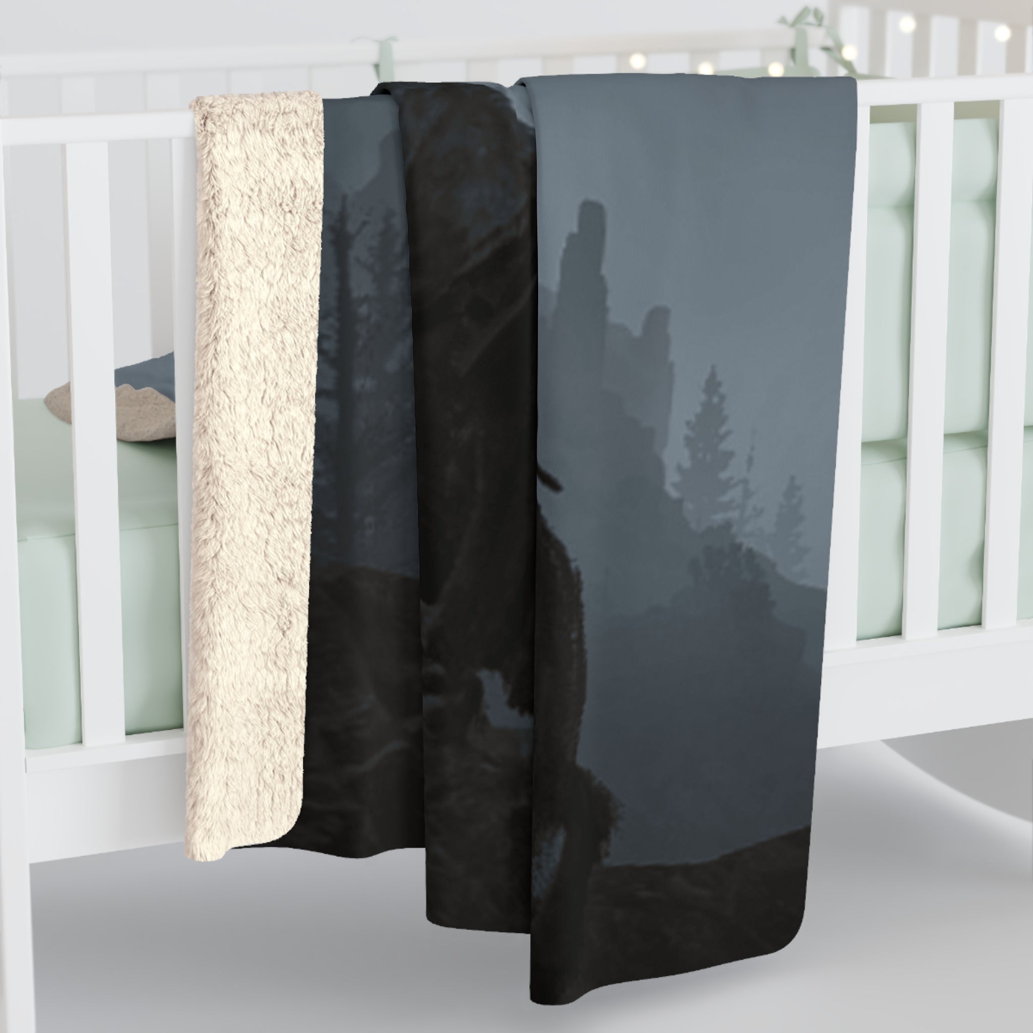 Sherpa Fleece Blanket - Cozy Plush Warm Throw with Durable Hemmed Edges