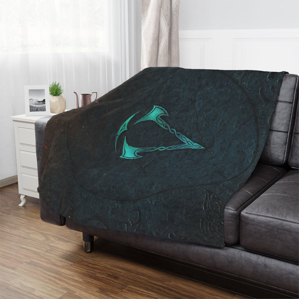 Assassins Valhalla Blanket – Soft Plush Microfiber Throw with Vibrant Colors