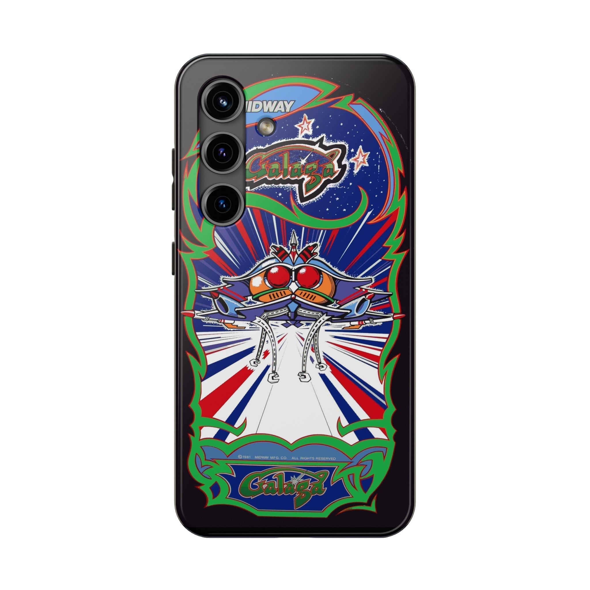 Galaga inspired Classic Arcade Tough Phone Cases