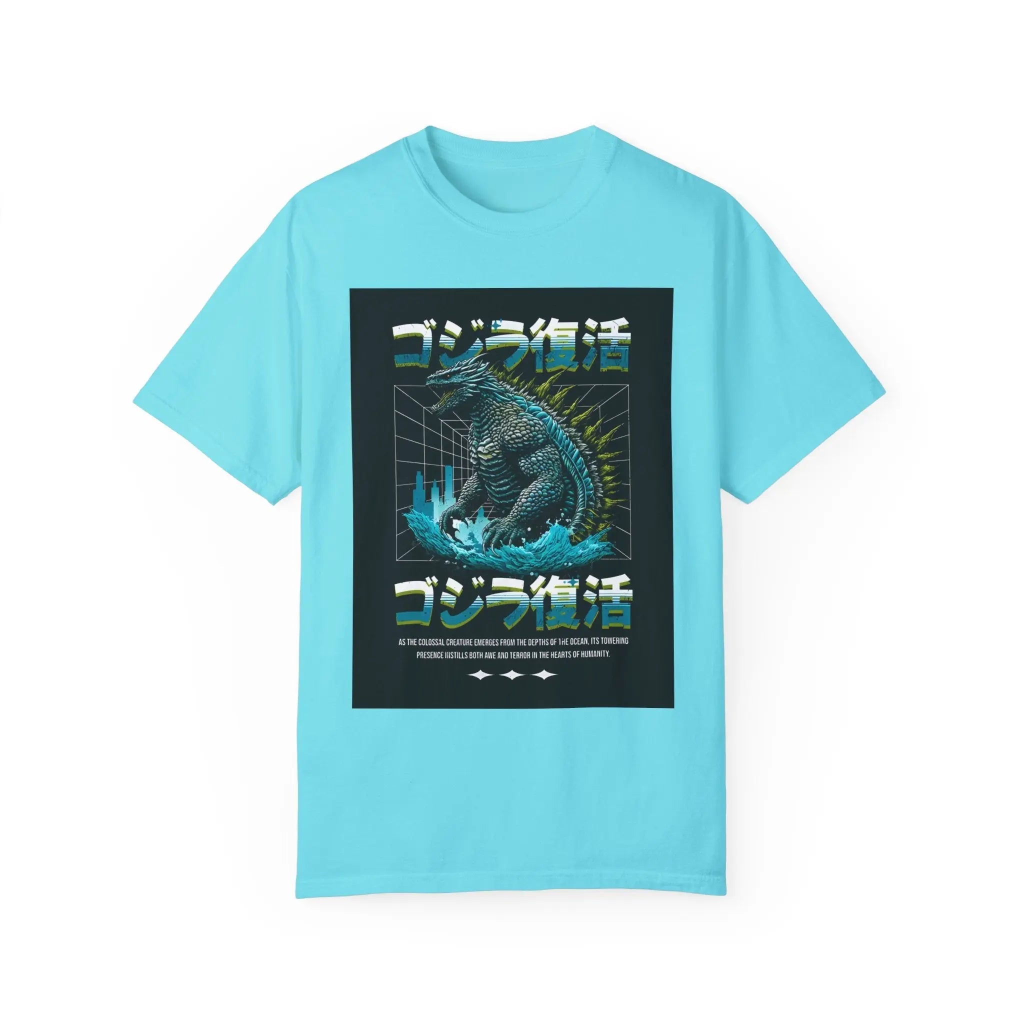 Garment Dyed T-Shirt - Unisex Cotton Tee With Soft Washed Cotton & Relaxed Fit Shirt