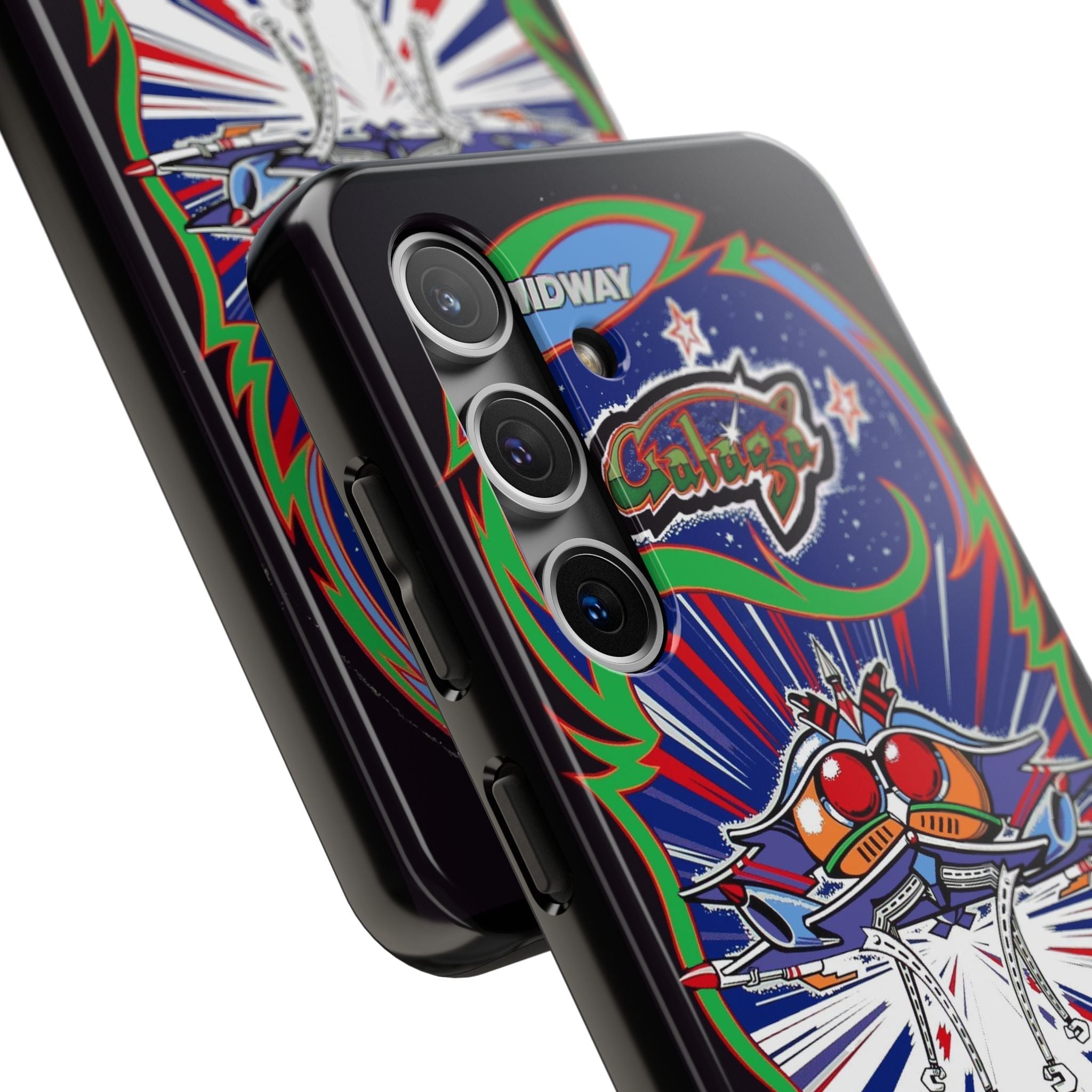 Galaga inspired Classic Arcade Tough Phone Cases