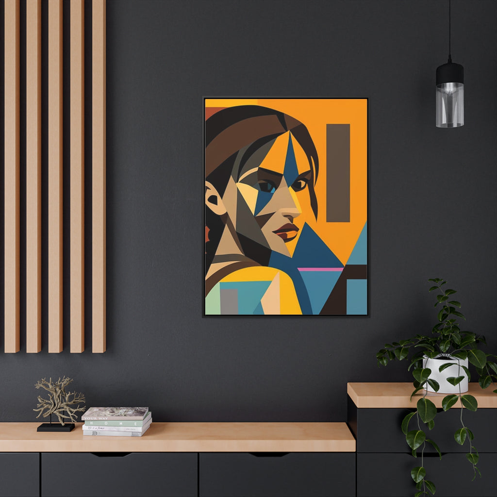 Gallery Canvas Wrap - Tomb Raider Canvas Wrap - Lara Croft Vertical Frame