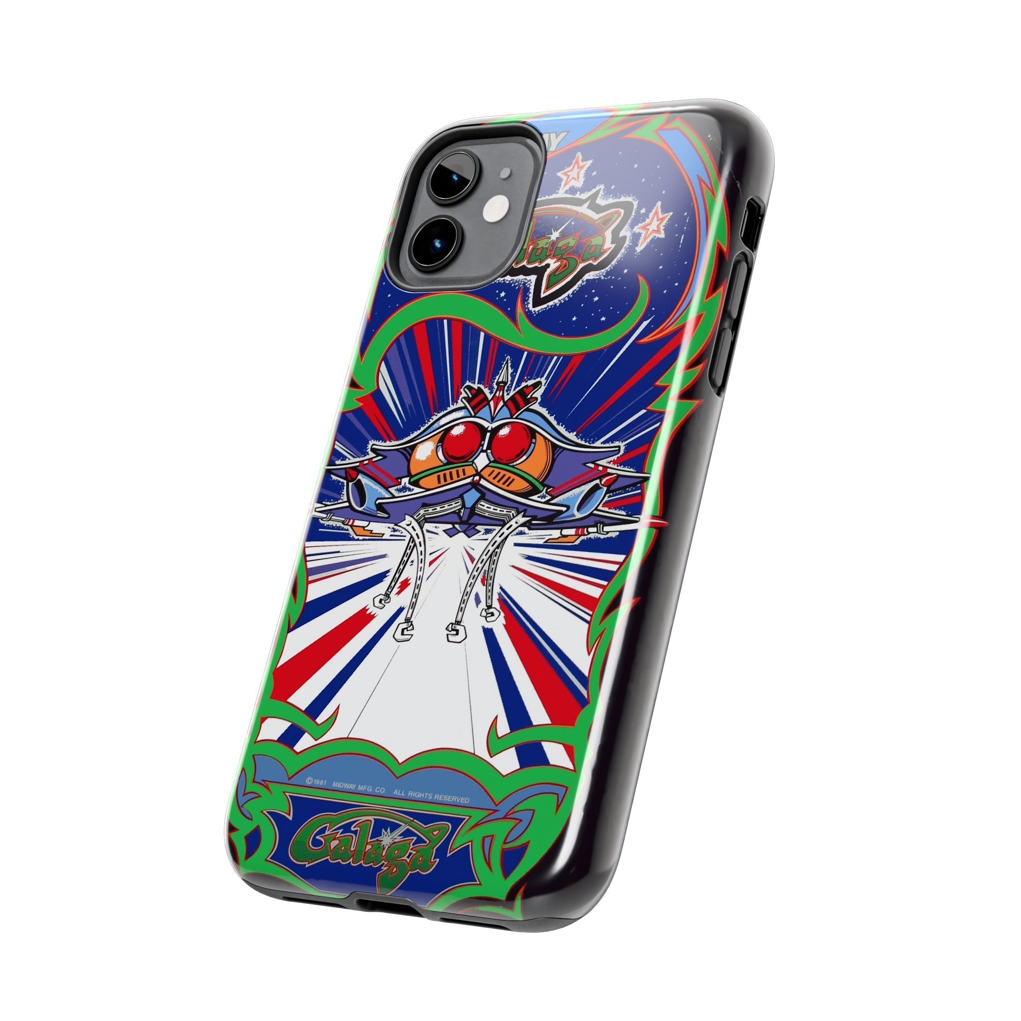 Galaga inspired Classic Arcade Tough Phone Cases