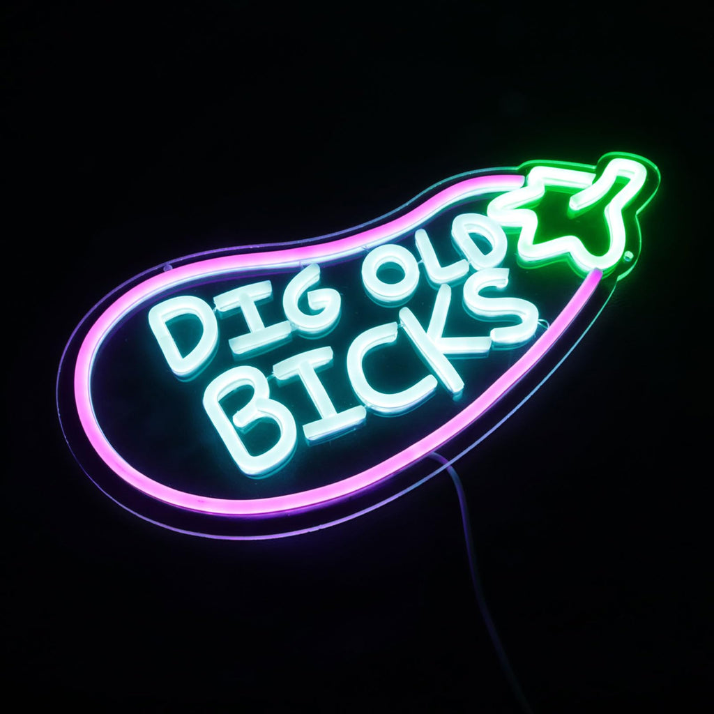 Skull Neon Sign – Yellow LED Neon Lights for Game Room Decor & Man Cave Lighting