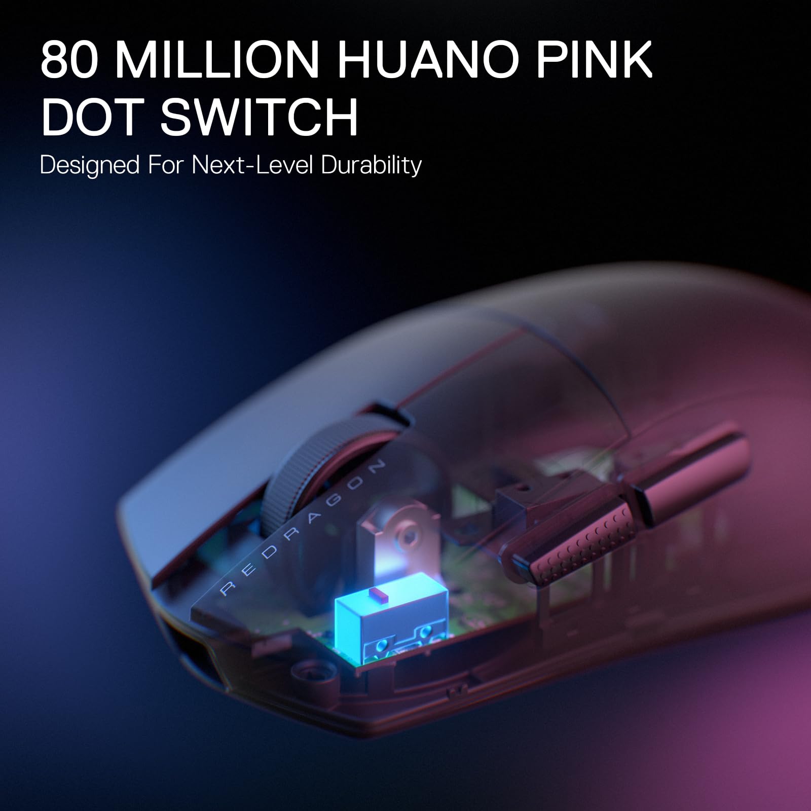 Anime Gaming Mouse – 42 Gram Lightweight Ergonomic Natural Grip | Programmable Wireless