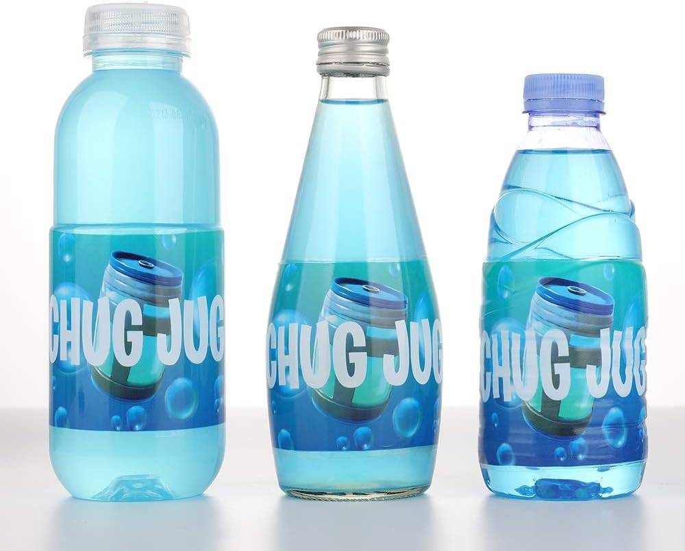 Game Party Bottle Labels – Waterproof Heat Shrink Bottle Label Stickers for Birthday Party Decorations