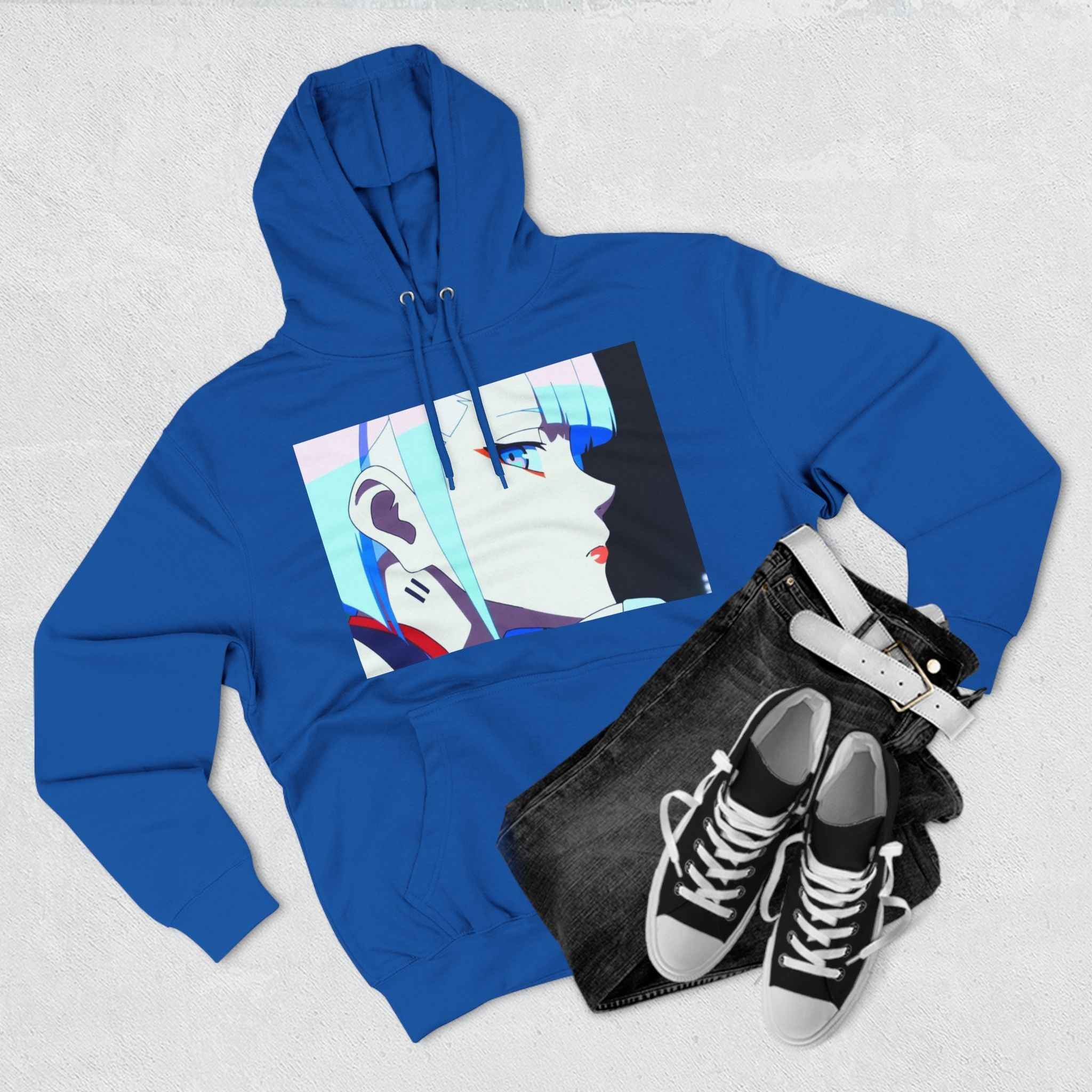 Cyberpunk Hoodie – Unisex Pullover With Durable Drawstring Hood & Kangaroo Pocket