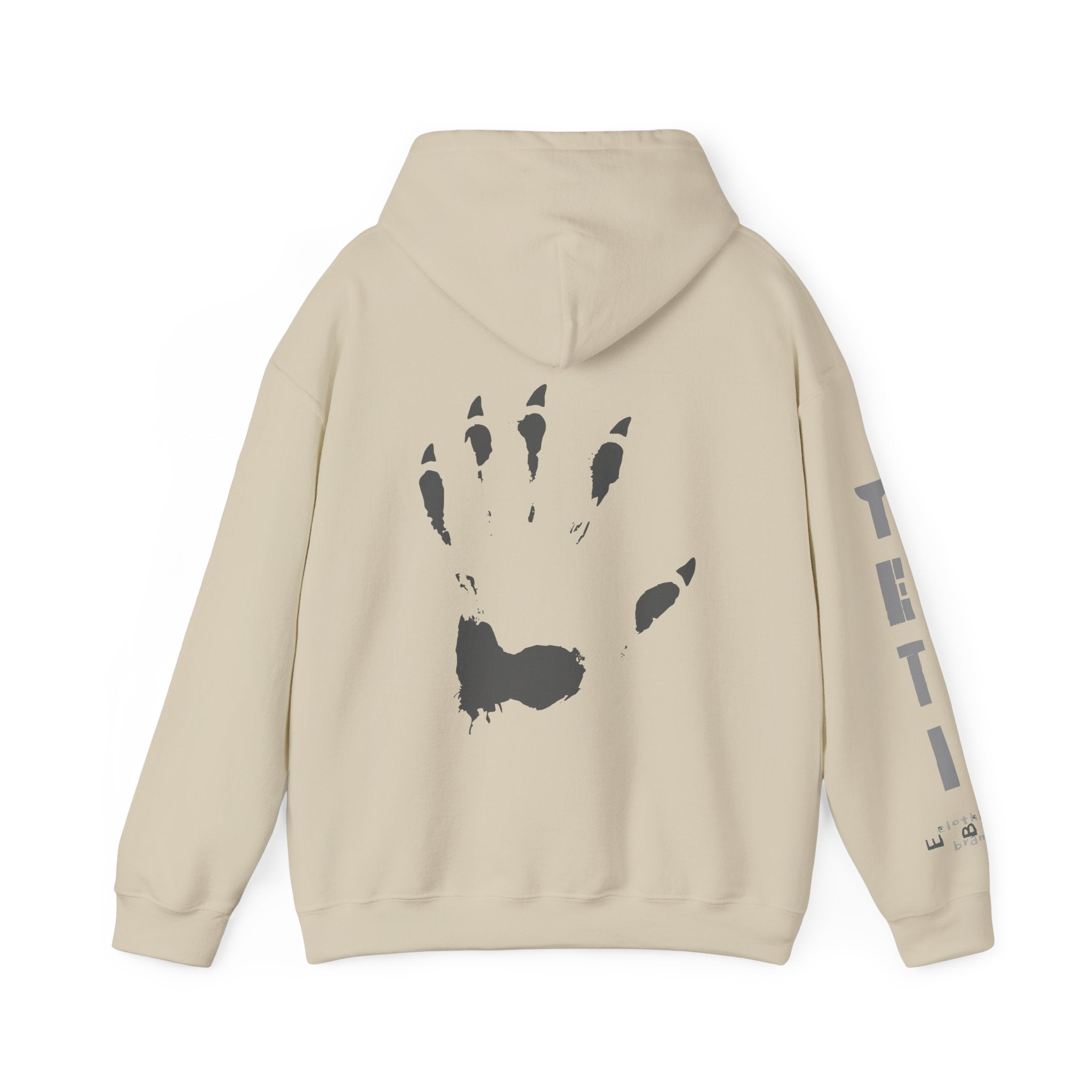 Yeti Claw Unisex Hoodie, Bigfoot Sweatshirt, Sasquatch Pullover, Cryptid Jumper, Monster Hooded Top, EBO Design