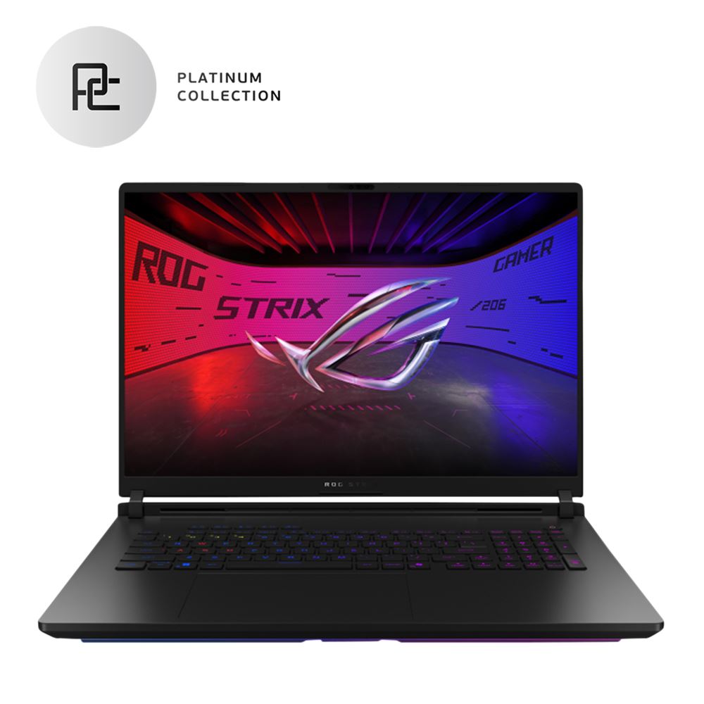 ASUS ROG Strix SCAR 18 G835LX-XS98 18" Gaming Laptop Computer Platinum Collection - Off Black