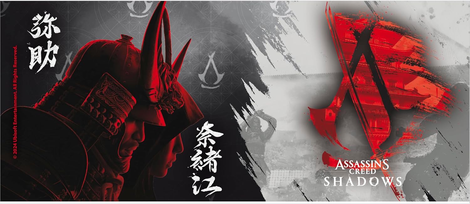 Assassin's Creed Coffee Mug - 11 Oz Ceramic Cup | Game Themed, Microwave Safe