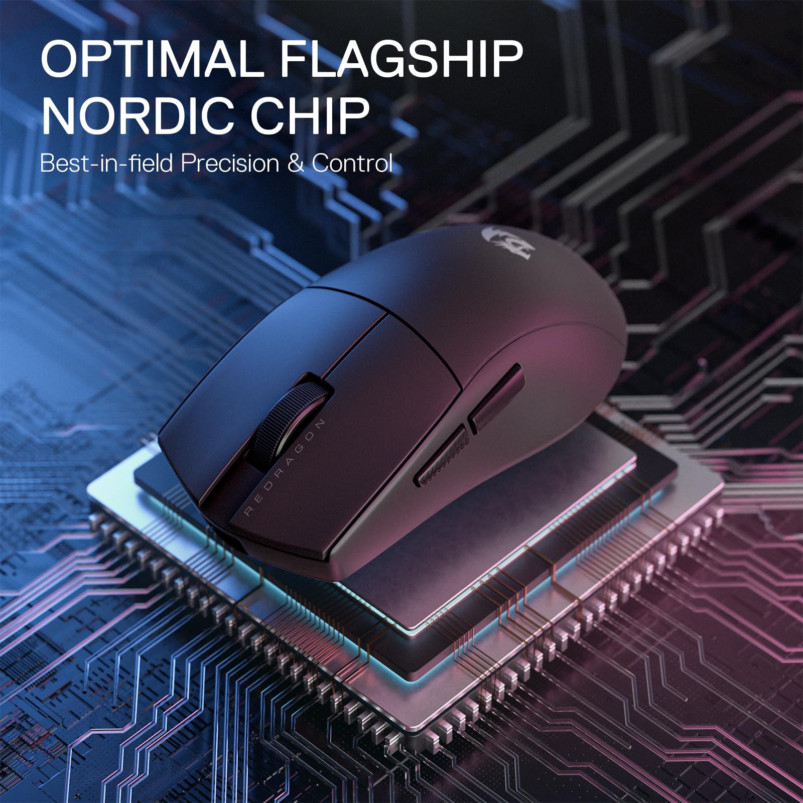 Anime Gaming Mouse – 42 Gram Lightweight Ergonomic Natural Grip | Programmable Wireless