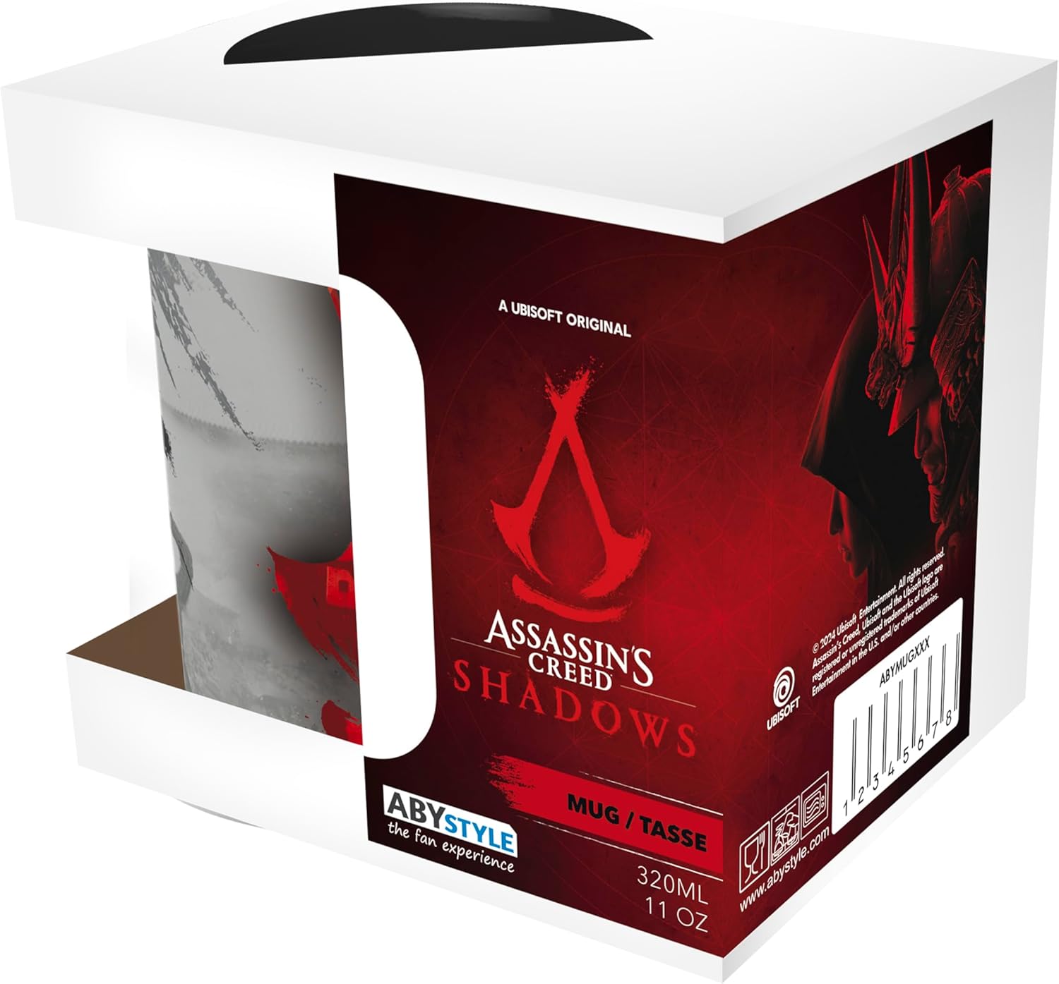Assassin's Creed Coffee Mug - 11 Oz Ceramic Cup | Game Themed, Microwave Safe