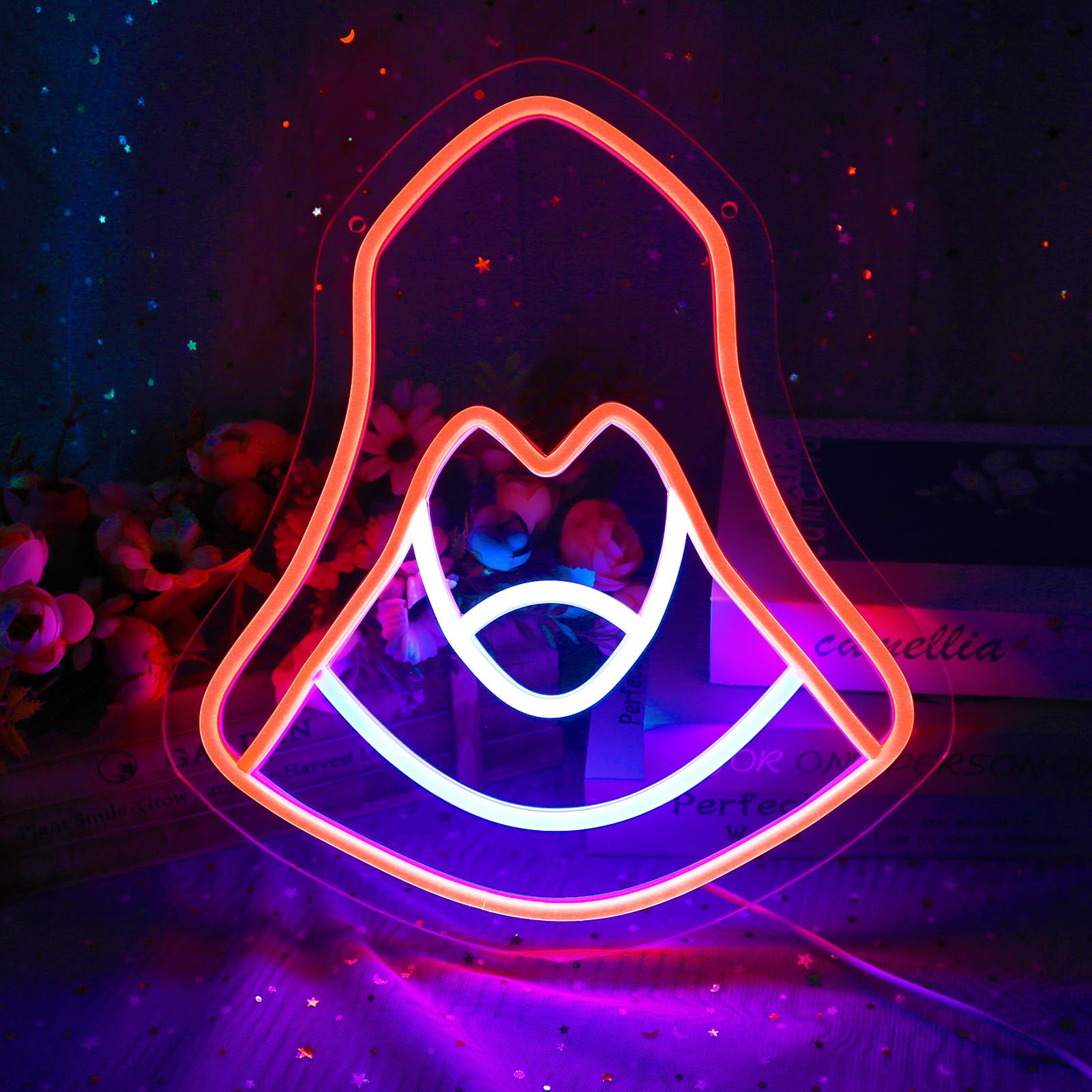 Assassin Neon Sign - Dimmable USB Powered Neon Wall Decor for Game Room & Bedroom