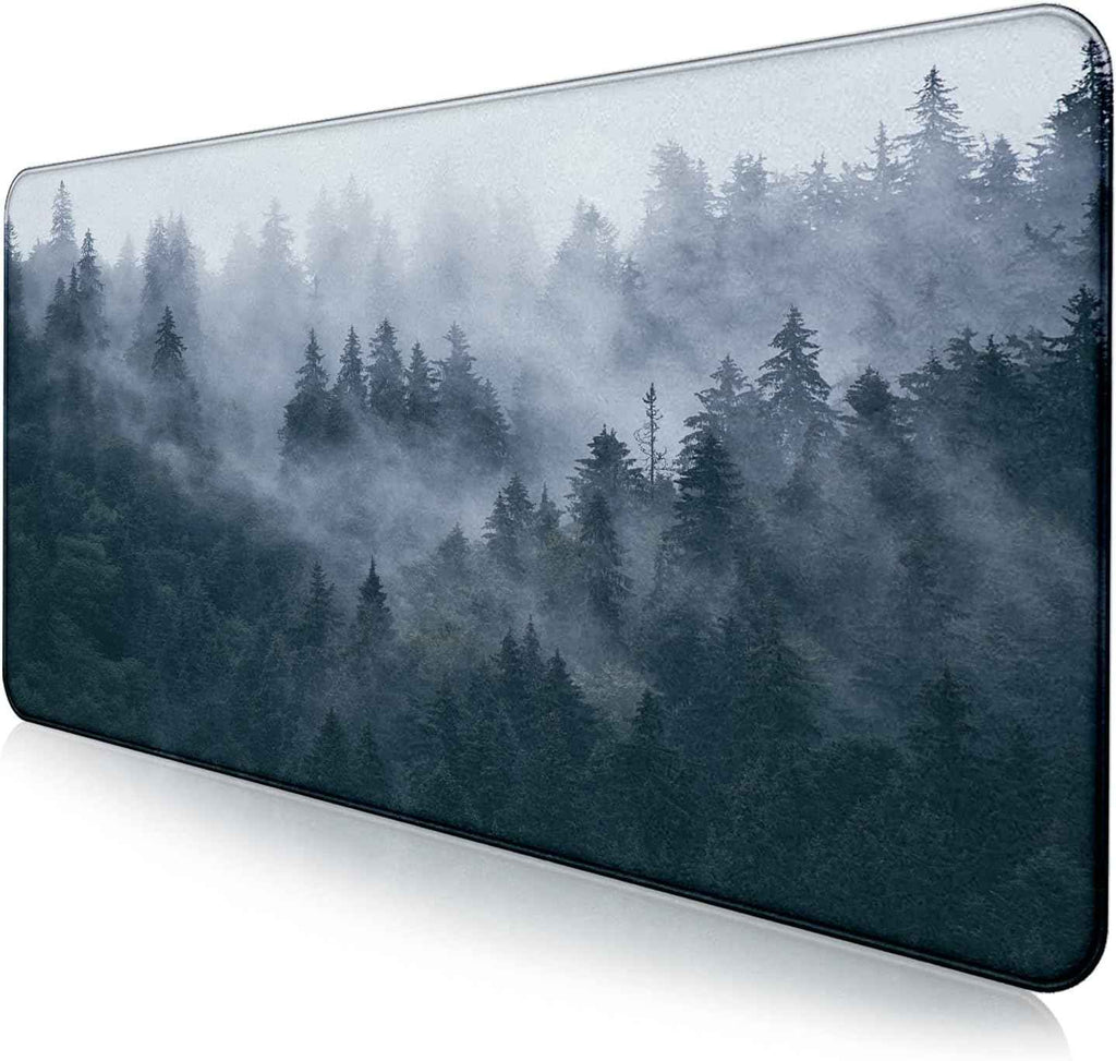 Extended Gaming Mouse Pad - Large Waterproof Non-Slip Desk Mat with Stitched Edges